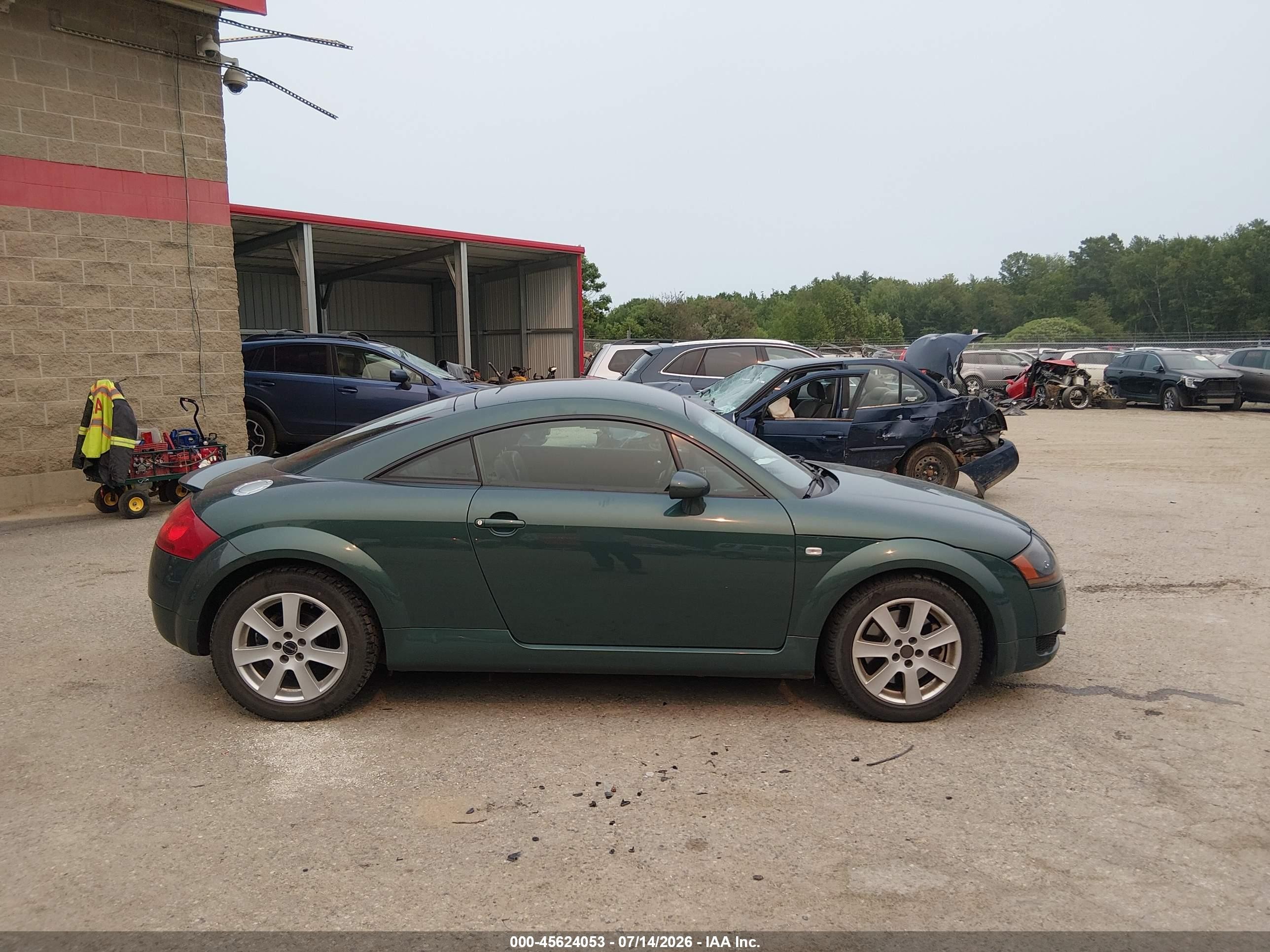2001 Audi Tt   Зеленый vin: TRUWX28N811040099