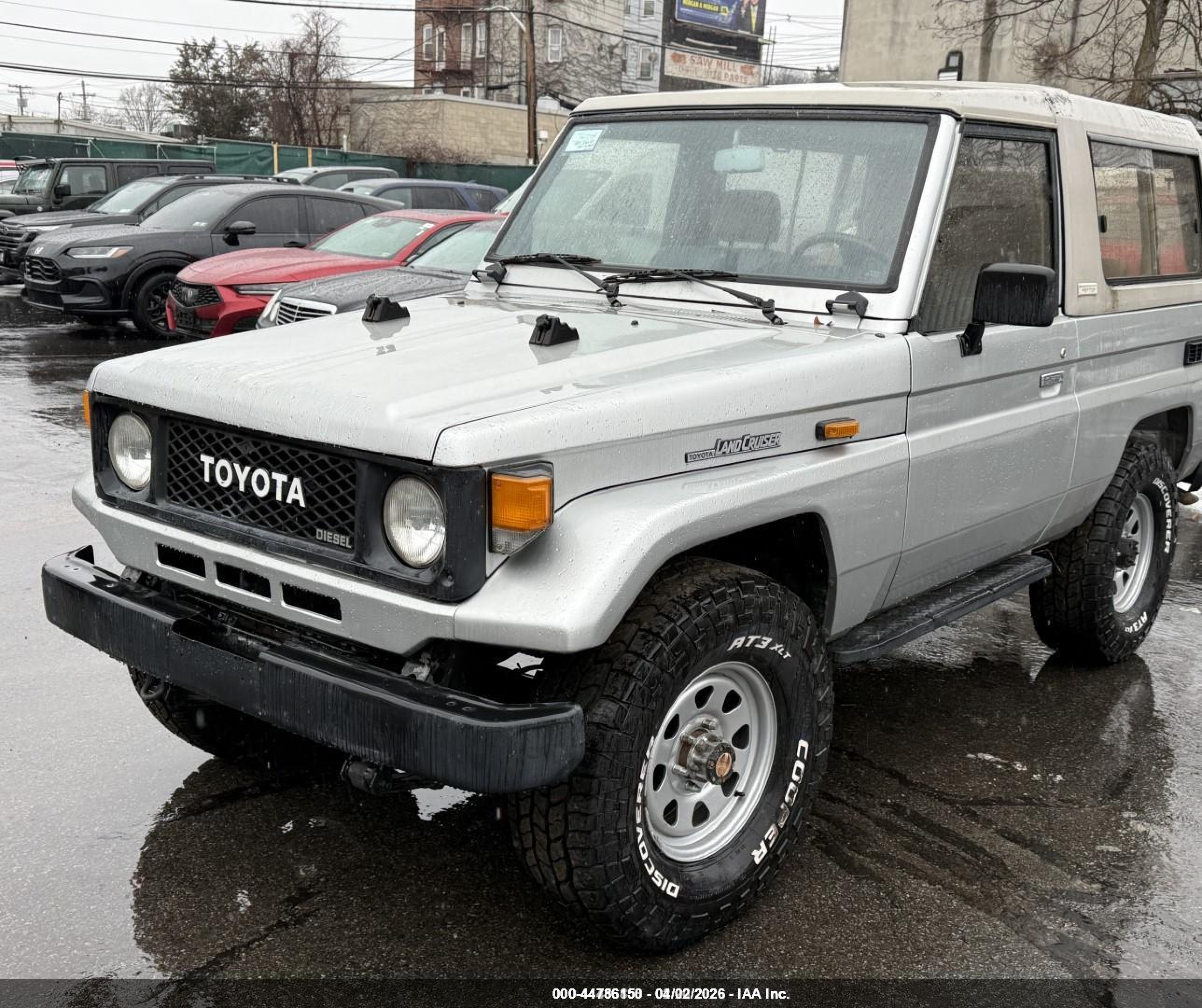 1989 Toyota Landcruiser   Gray vin: TW0V0BJ7309502733