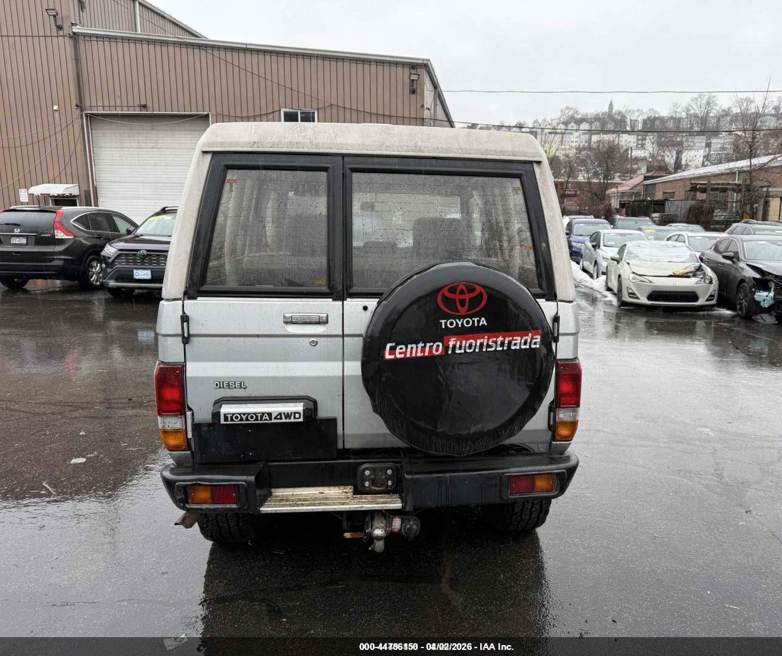 1989 Toyota Landcruiser   Gray vin: TW0V0BJ7309502733