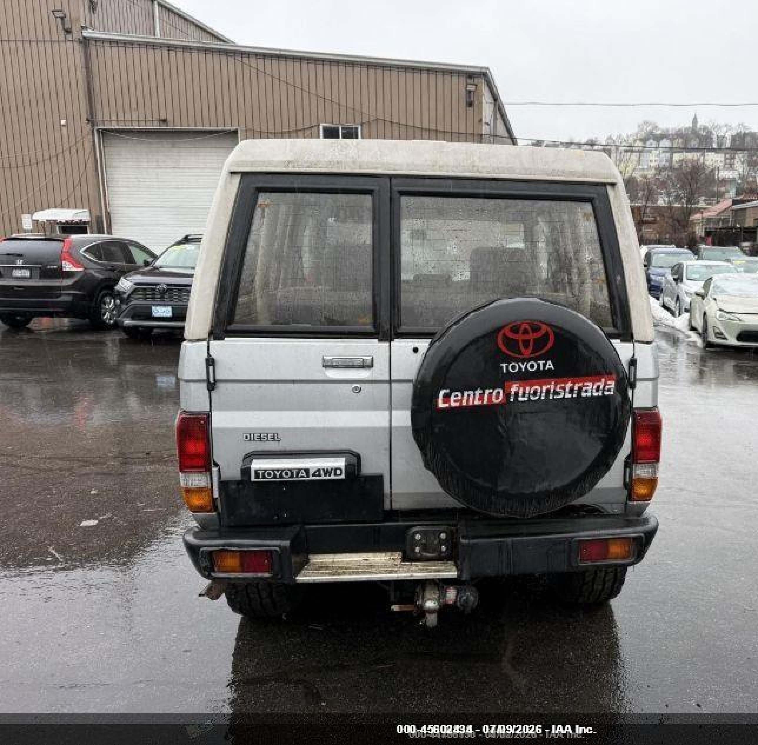 1989 Toyota Landcruiser Gray vin: TW0V0BJ7309502733