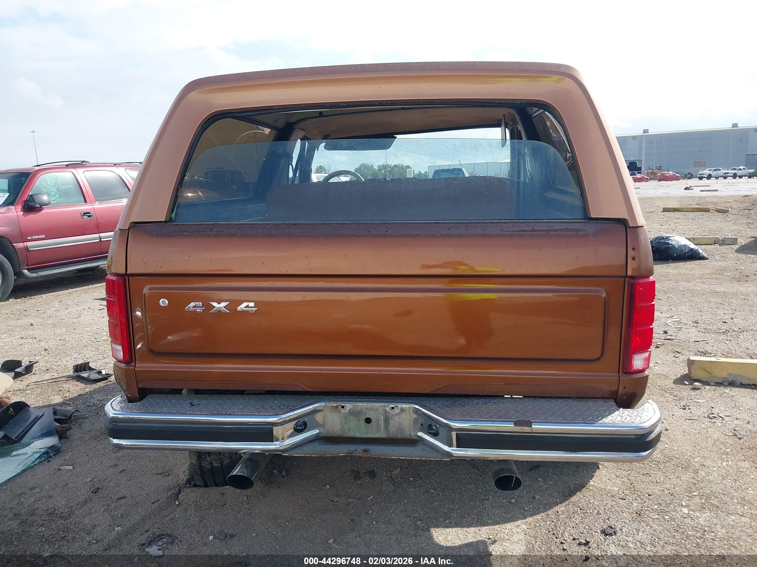1980 Ford Bronco Коричневый vin: U15GLHA22221