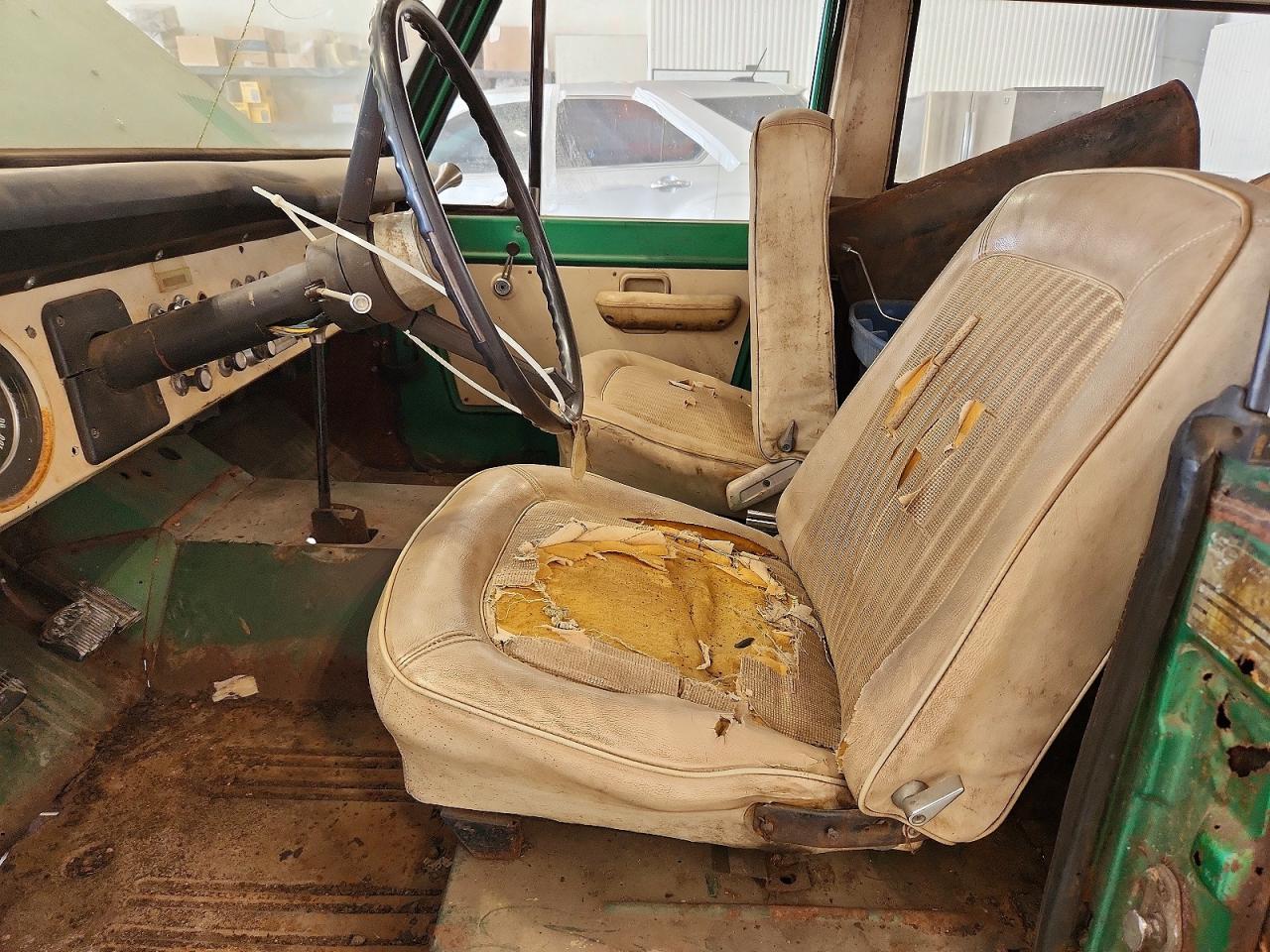 1971 Ford Bronco Зеленый vin: U15GLJ90643