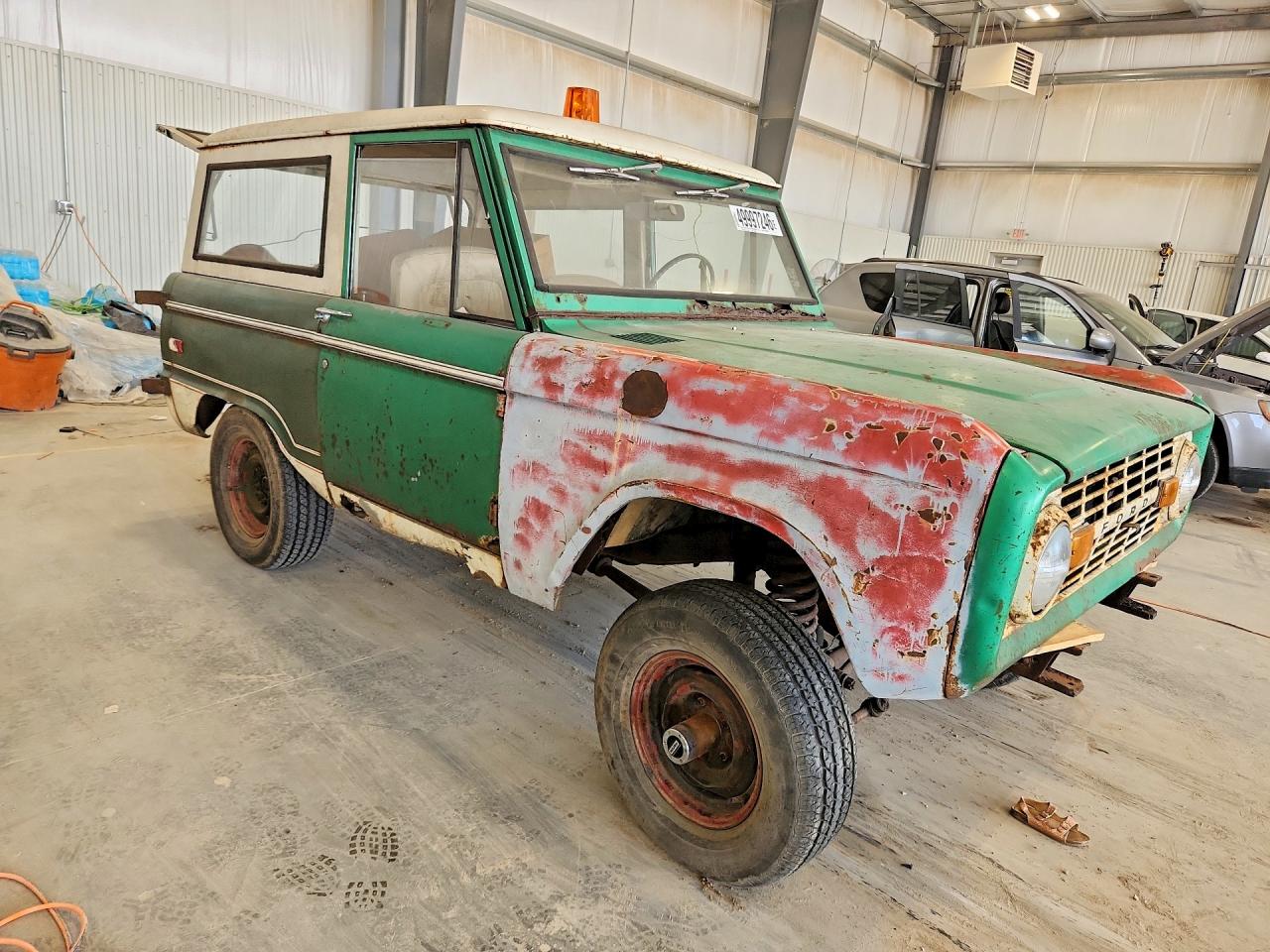 1971 Ford Bronco Зеленый vin: U15GLJ90643