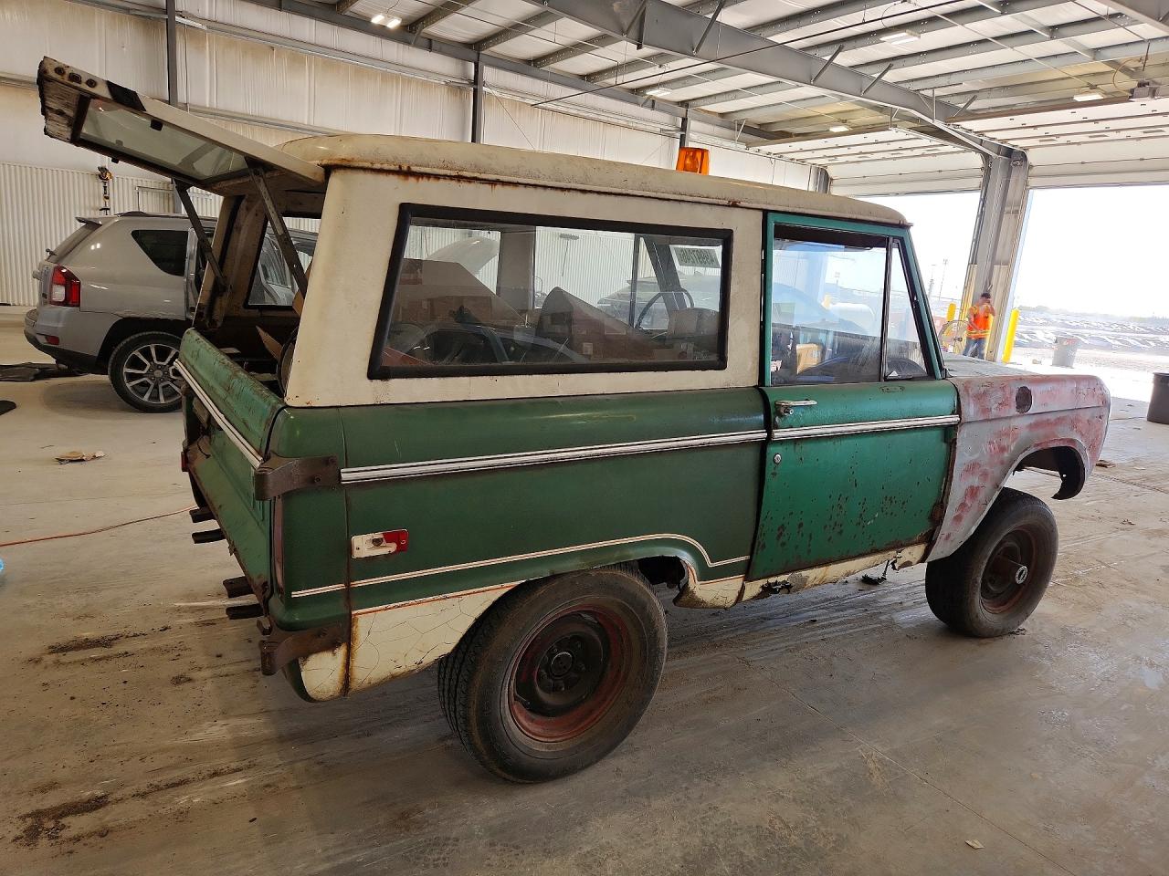 1971 Ford Bronco Зеленый vin: U15GLJ90643
