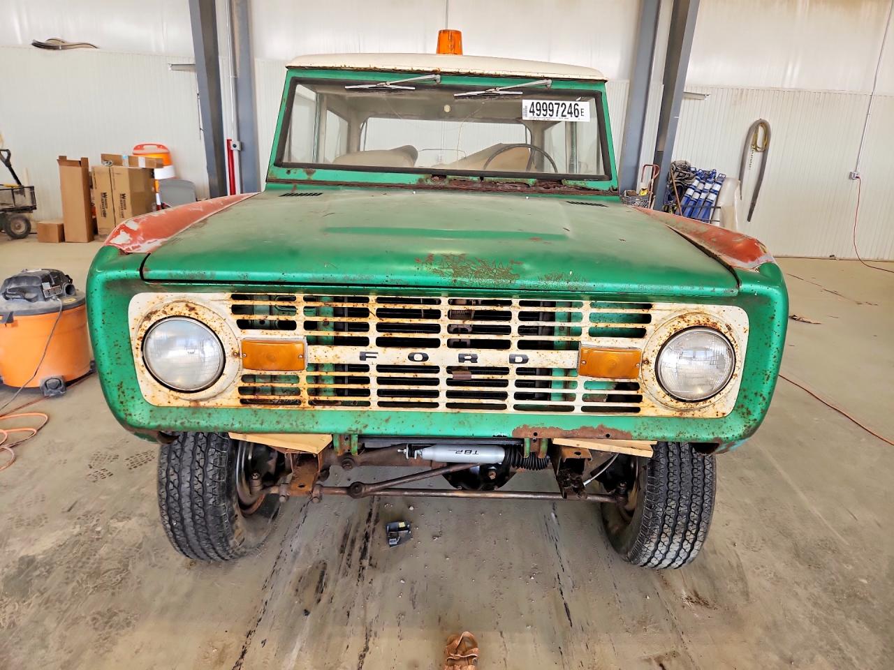 1971 Ford Bronco Зеленый vin: U15GLJ90643