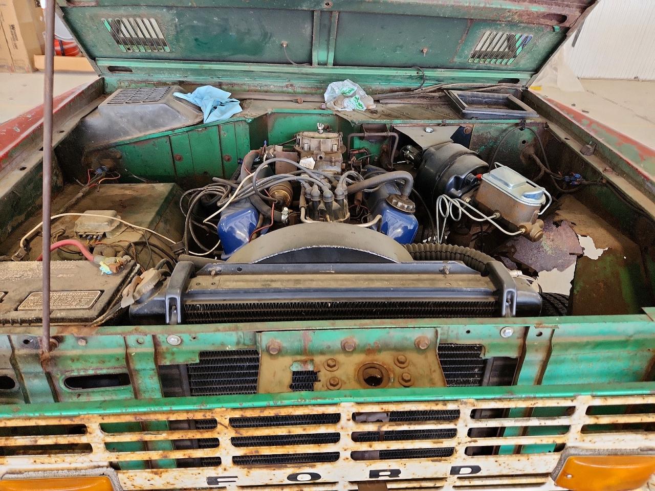 1971 Ford Bronco Зеленый vin: U15GLJ90643