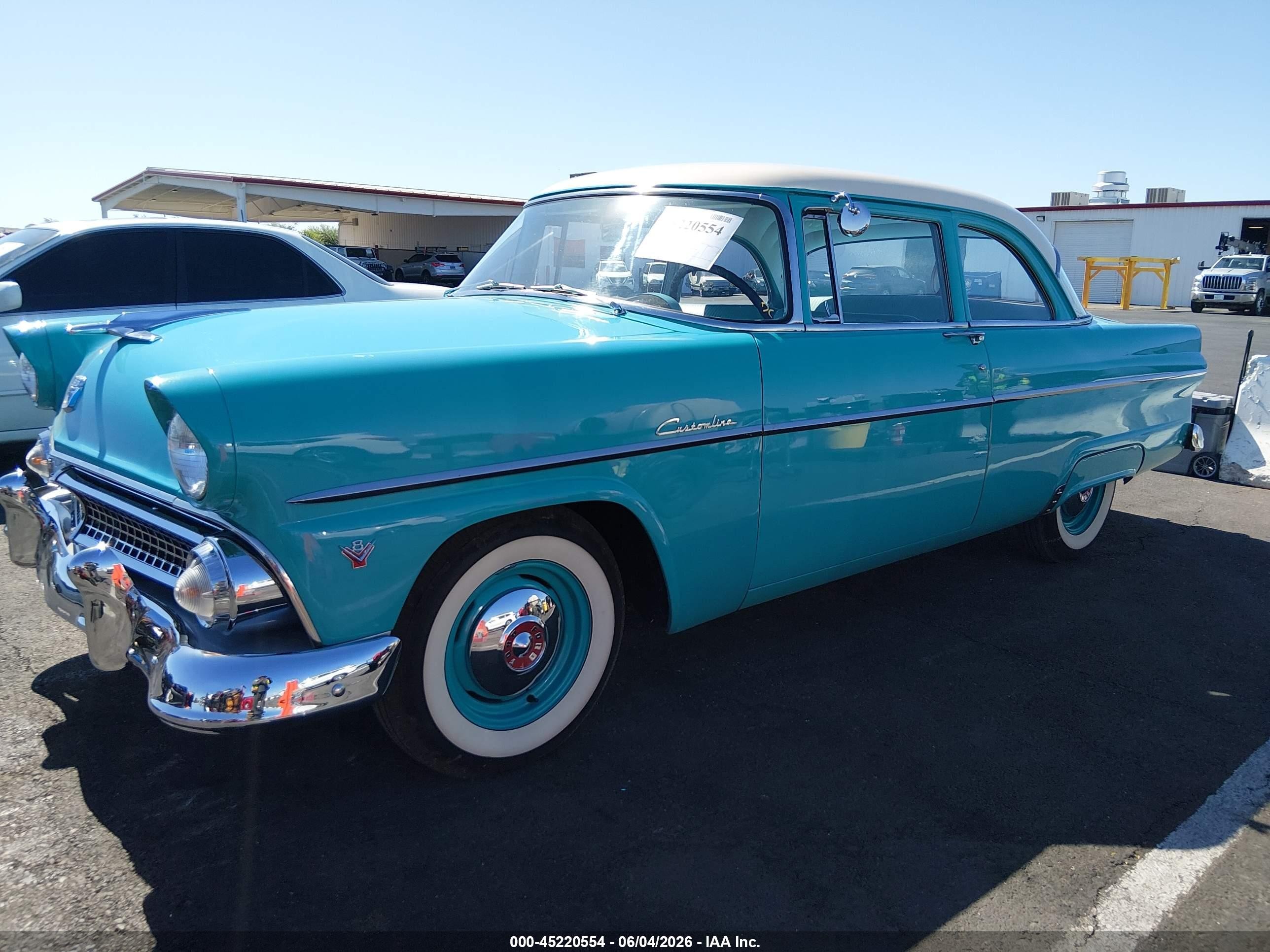 1970 Ford Sedan Light Blue vin: U5RG184389