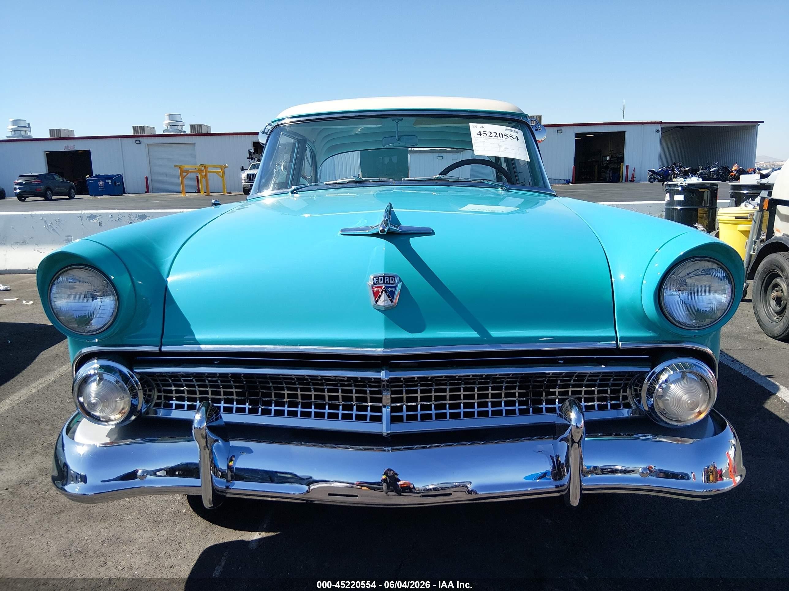 1970 Ford Sedan Light Blue vin: U5RG184389
