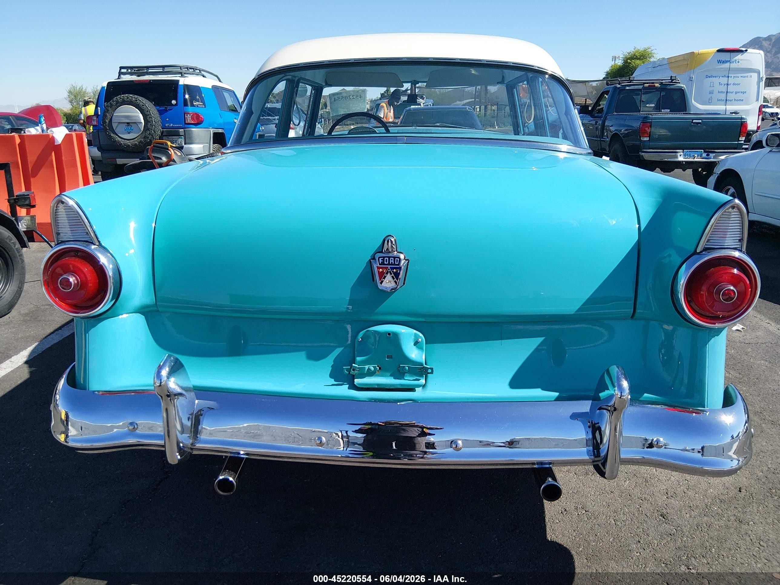 1970 Ford Sedan Light Blue vin: U5RG184389