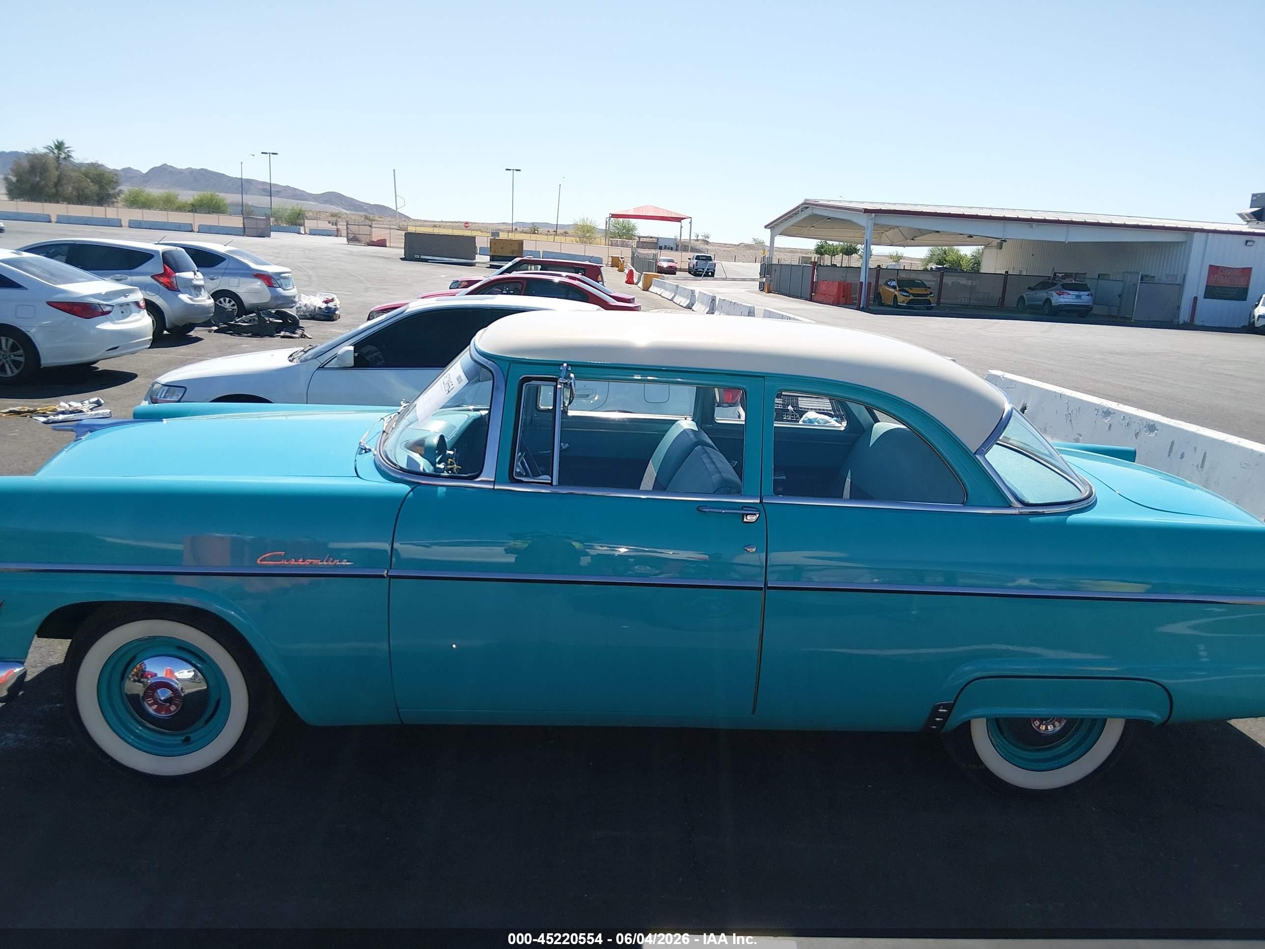 1970 Ford Sedan Light Blue vin: U5RG184389