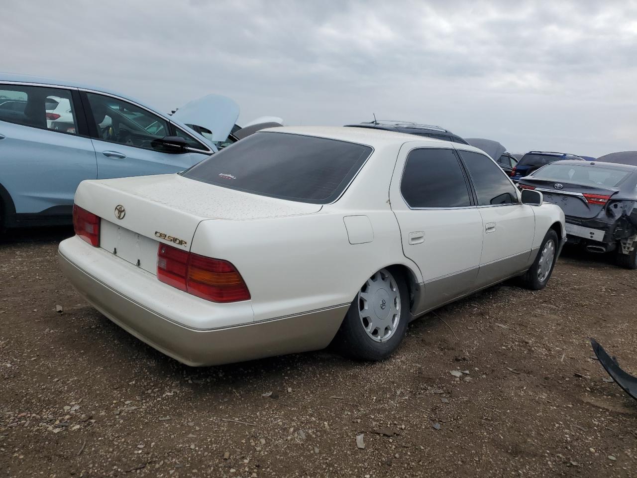 1997 Toyota Celsior   White vin: UCF200096904