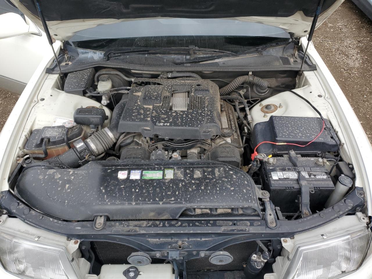 1997 Toyota Celsior   White vin: UCF200096904