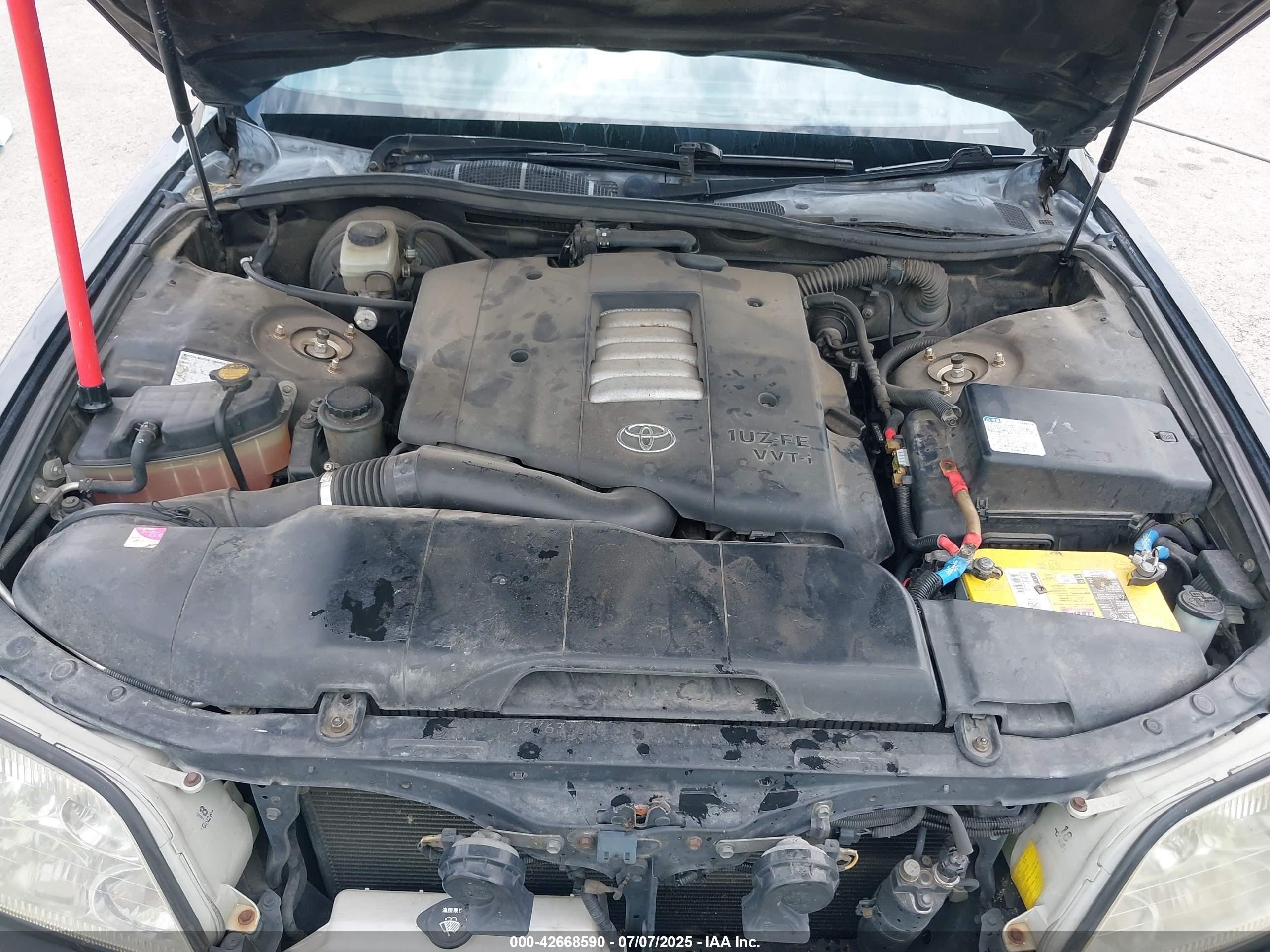 1997 Toyota Celsior   Черный vin: UCF200115187     