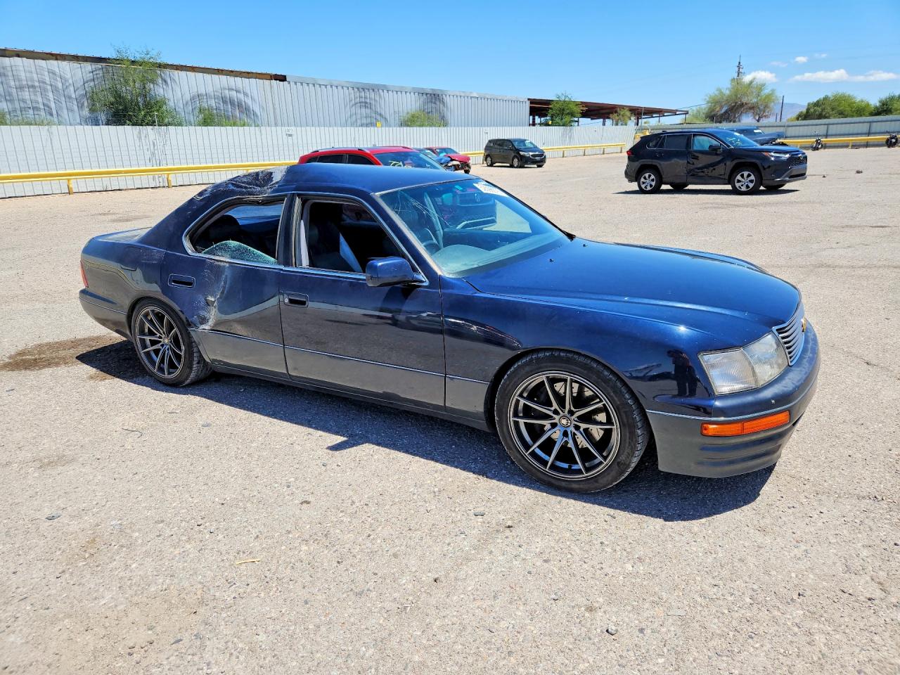 1995 Toyota Celsior Blue vin: UCF210036187