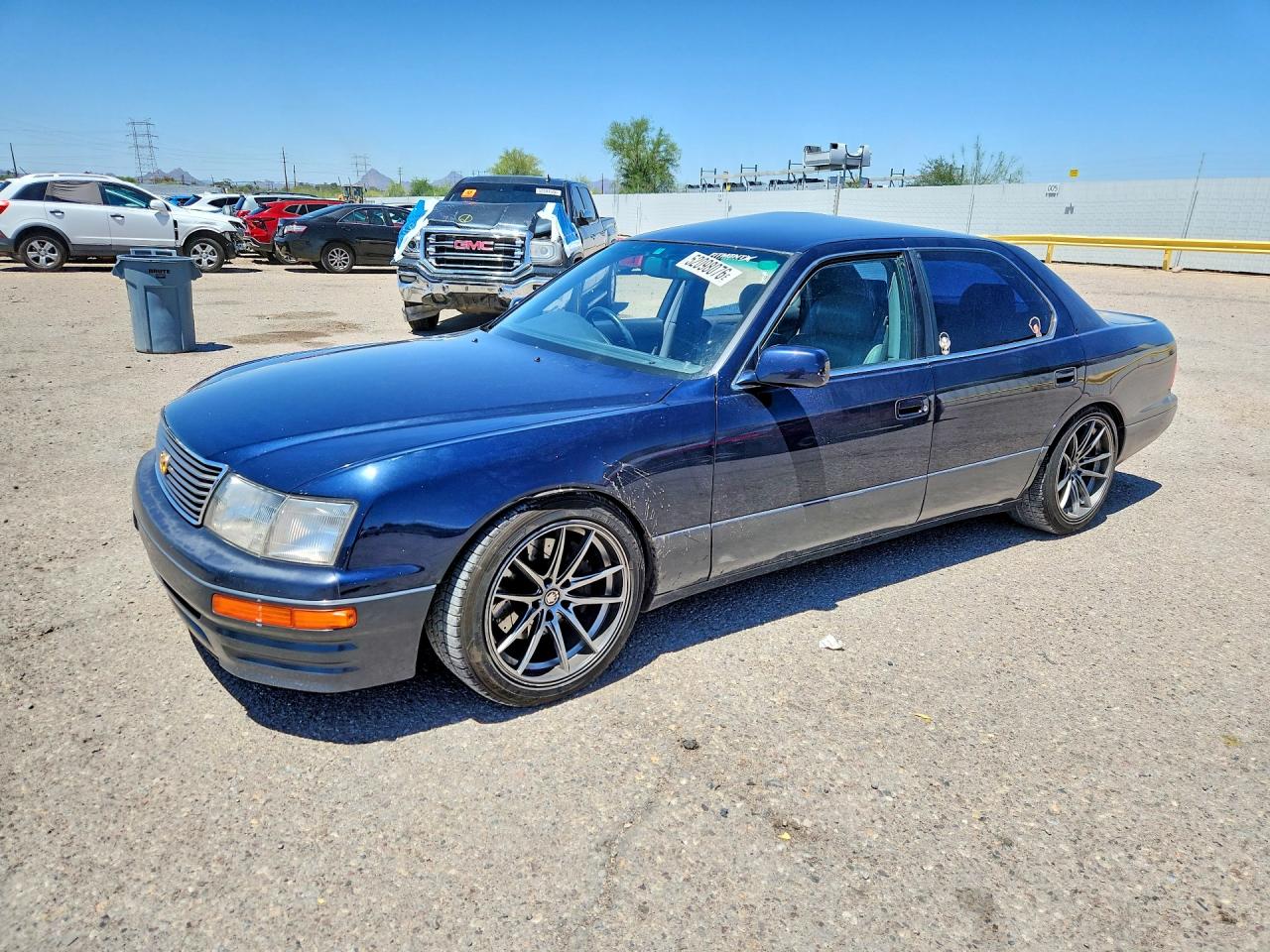 1995 Toyota Celsior Blue vin: UCF210036187