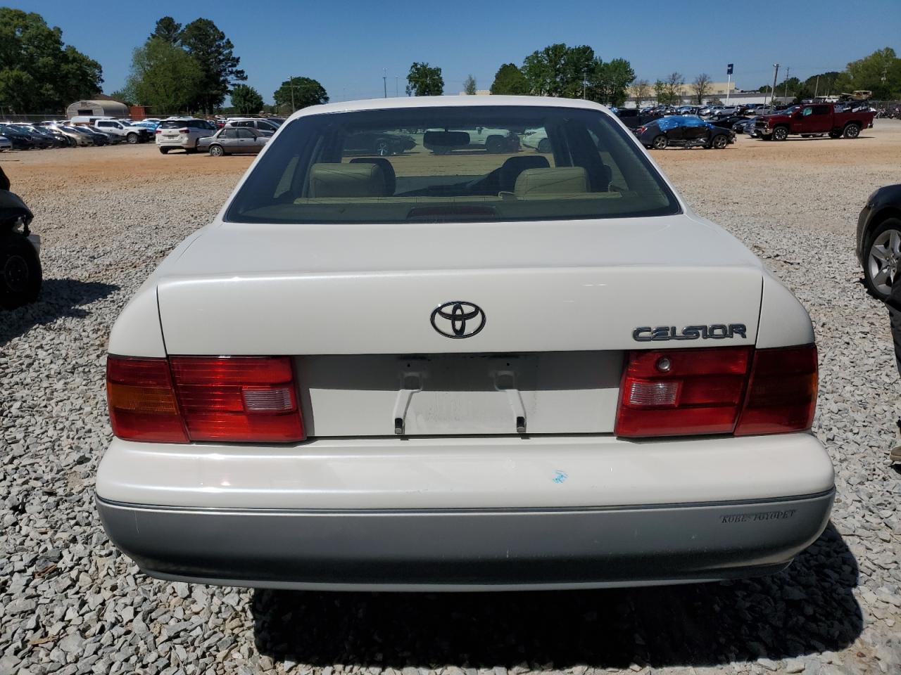 1997 Toyota Celsior   White vin: UCF210060972