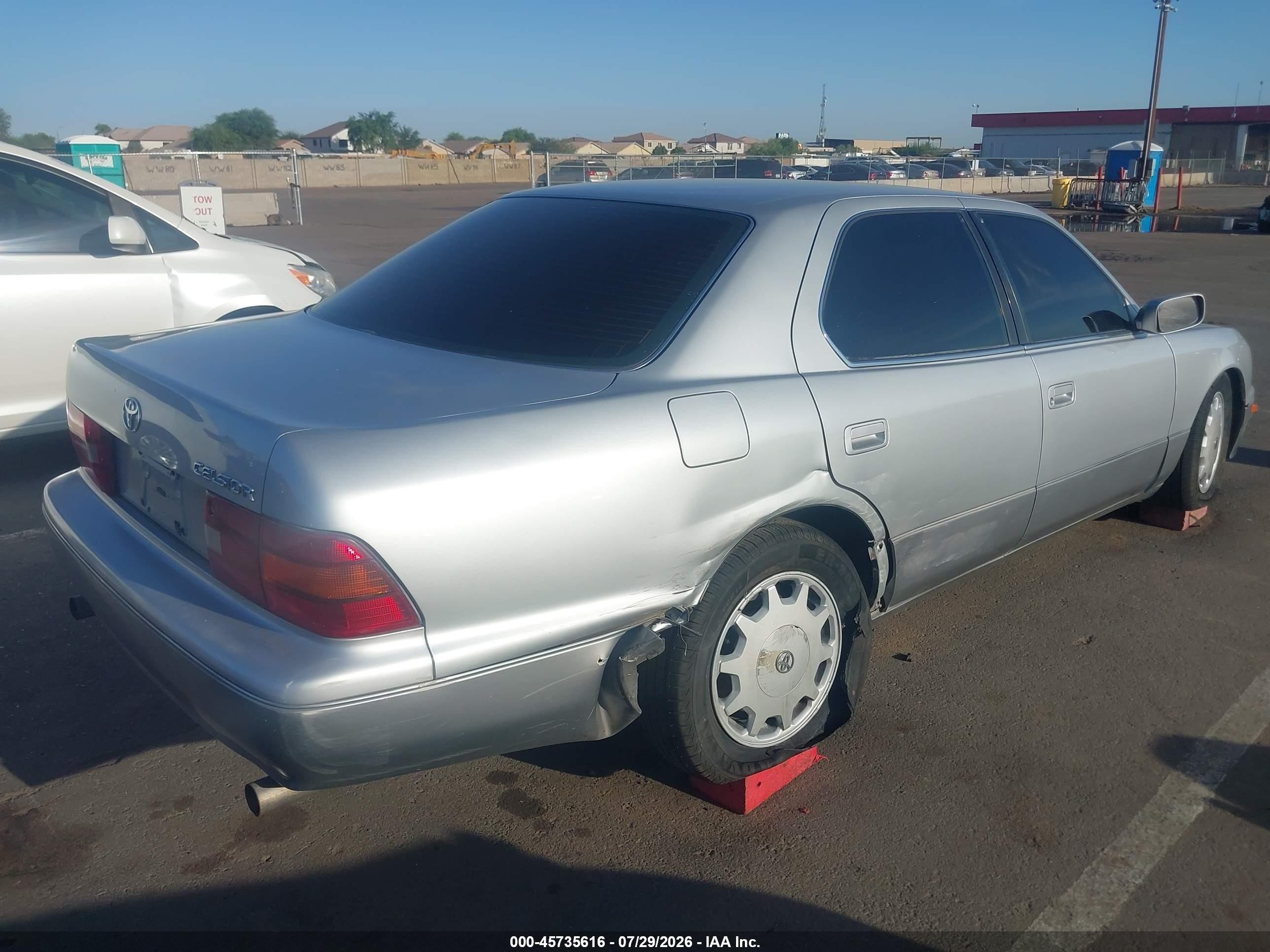 1997 Toyota Celsior Silver vin: UCF210062432
