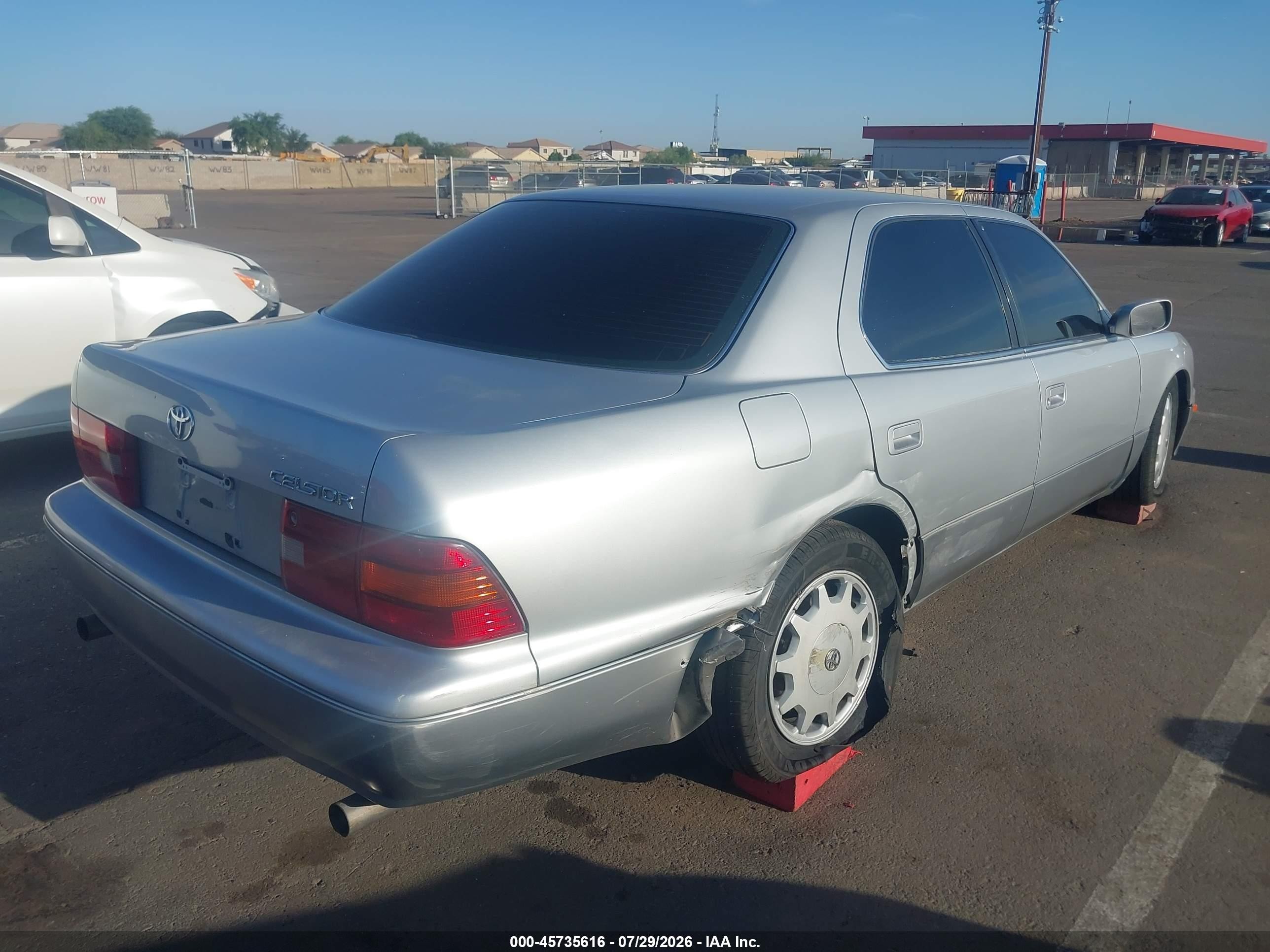 1997 Toyota Celsior Silver vin: UCF210062432