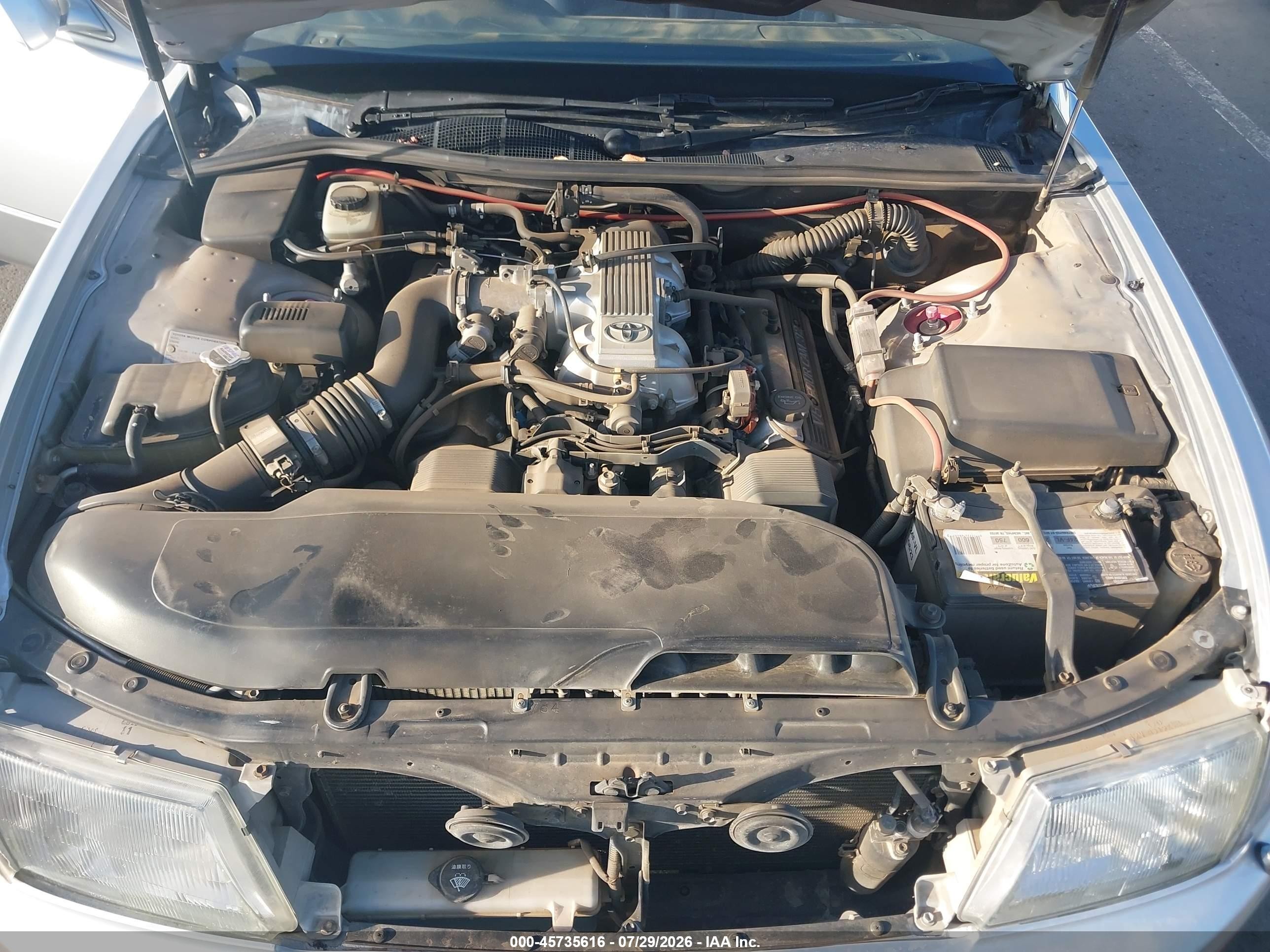 1997 Toyota Celsior Silver vin: UCF210062432