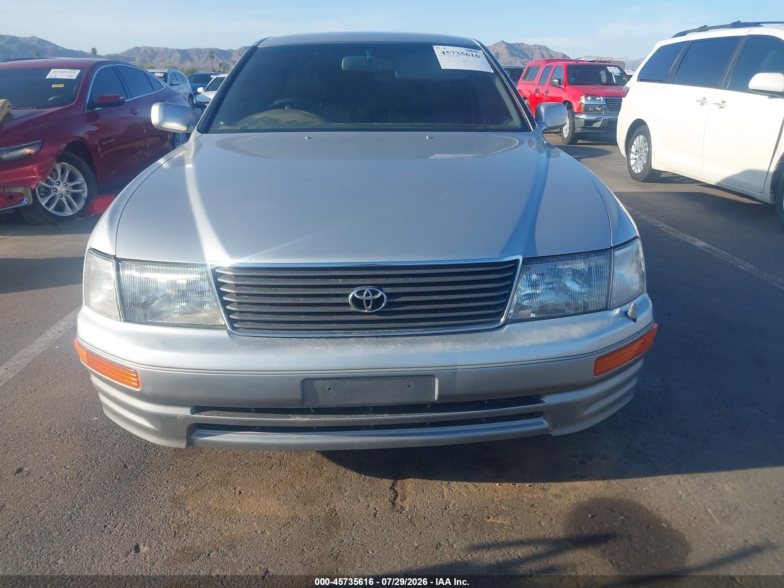 1997 Toyota Celsior Silver vin: UCF210062432