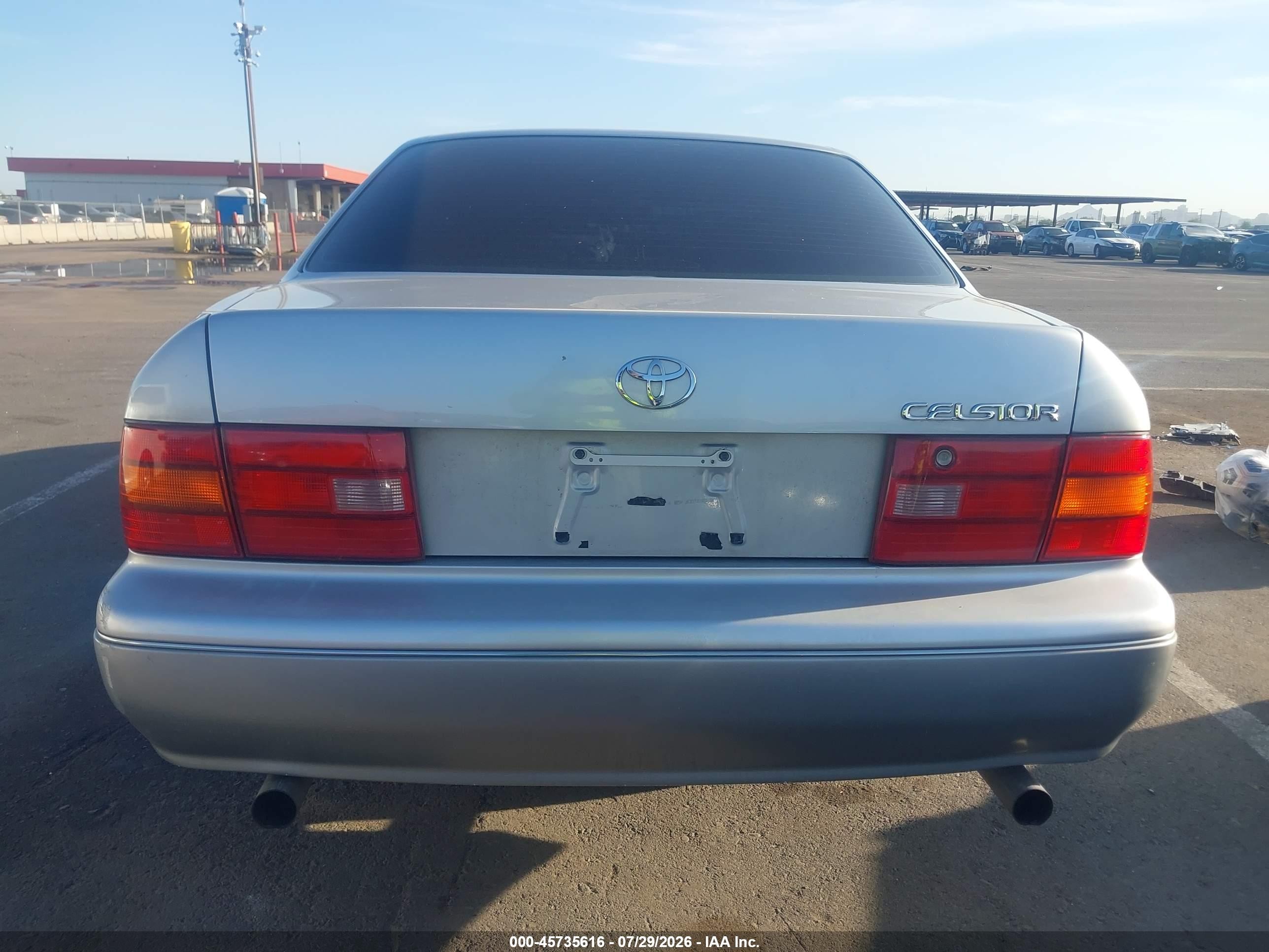 1997 Toyota Celsior Silver vin: UCF210062432