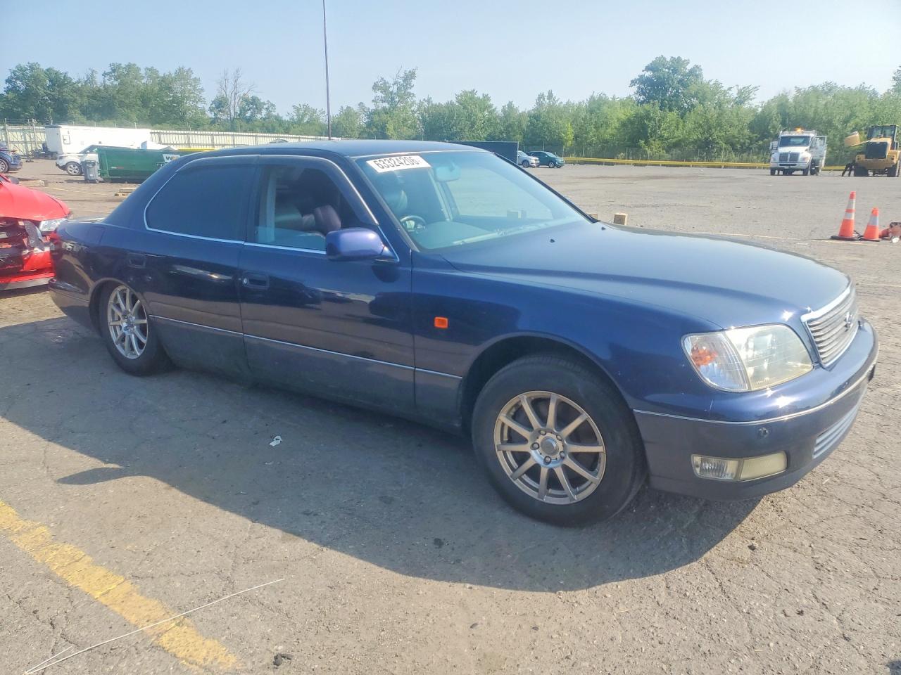 1999 Toyota Celsior Blue vin: UCF210096896