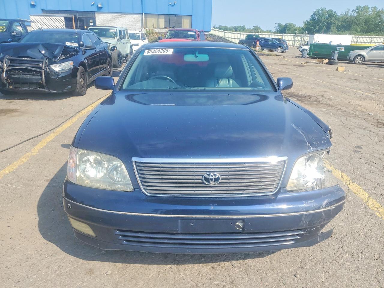 1999 Toyota Celsior Blue vin: UCF210096896
