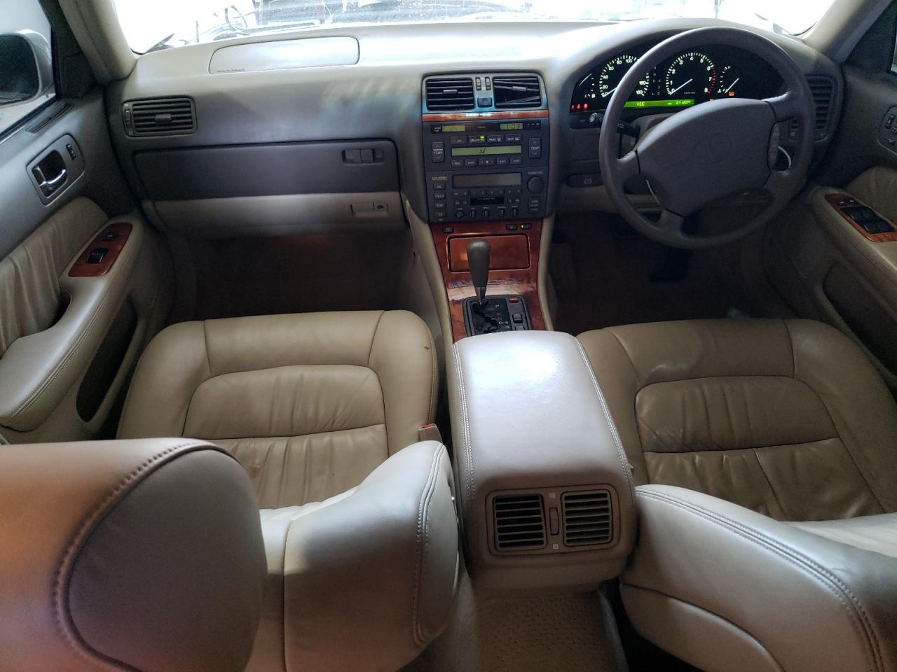 1999 Toyota Celsior White vin: UCF210097713