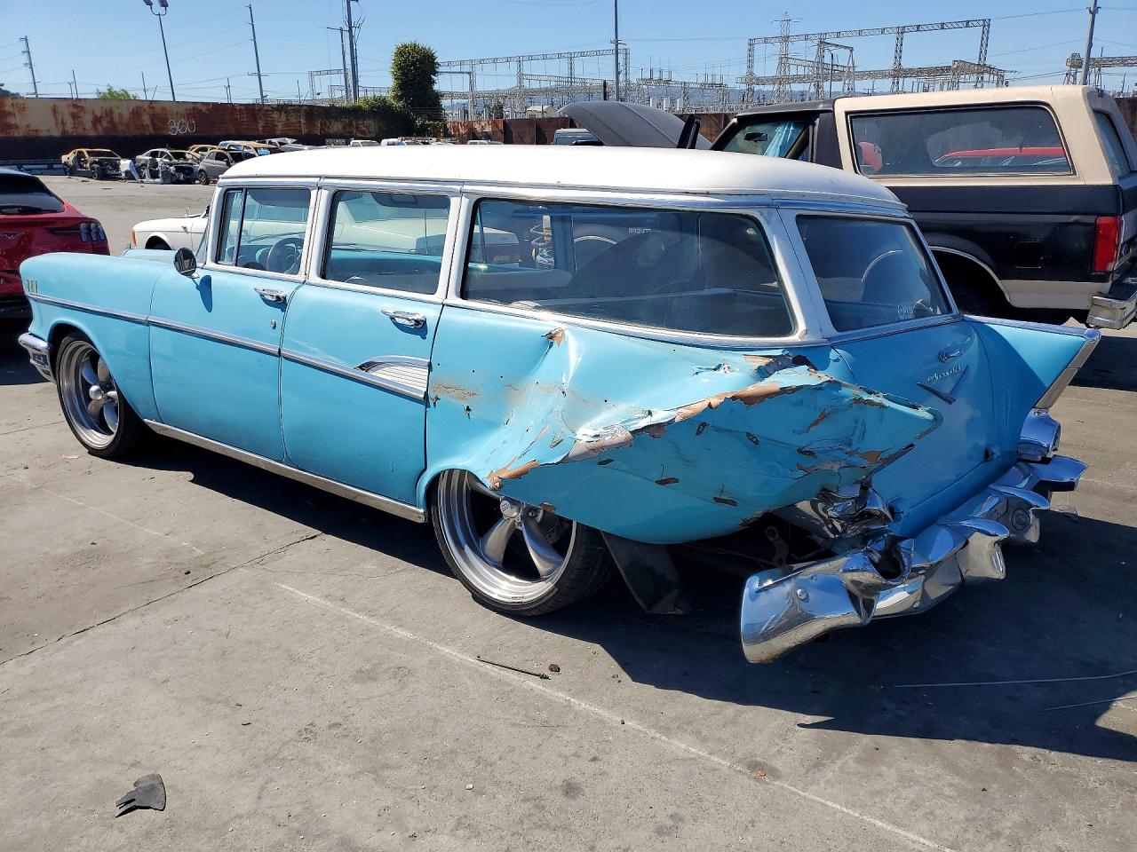 1957 Chevrolet Bel Air Бирюзовый vin: VB57L162260