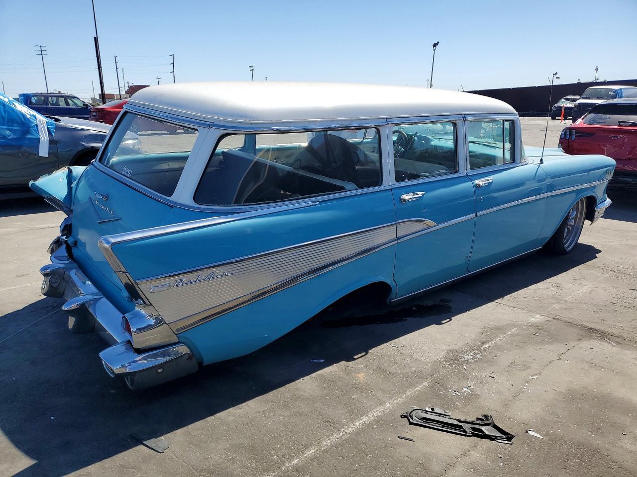 1957 Chevrolet Bel Air Бирюзовый vin: VB57L162260