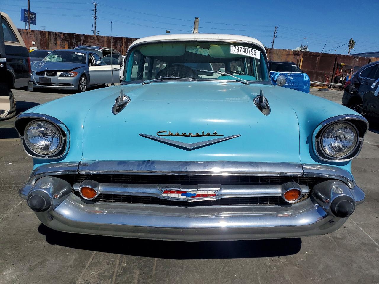 1957 Chevrolet Bel Air Бирюзовый vin: VB57L162260