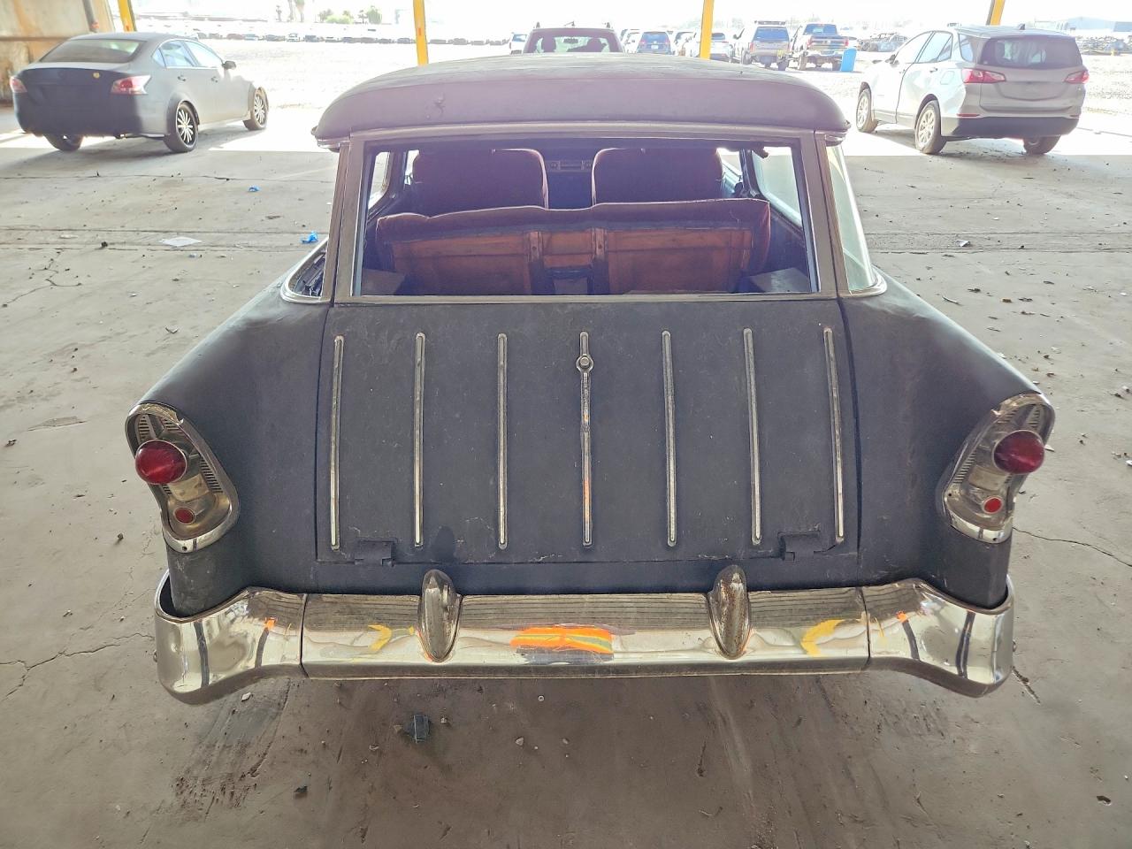 1956 Chevrolet Nomad Black vin: VC56F172683