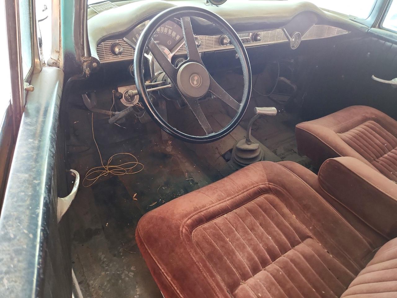 1956 Chevrolet Nomad Black vin: VC56F172683