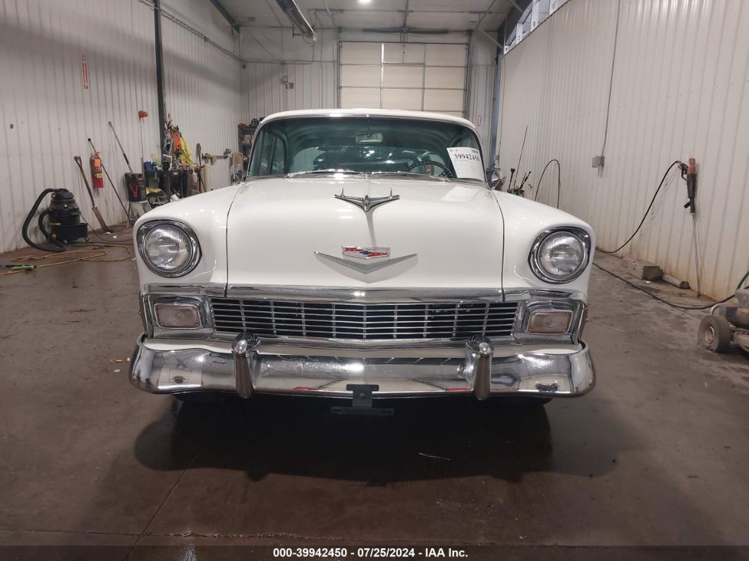 1956 Chevrolet Bel Air   White vin: VC56K013522      
