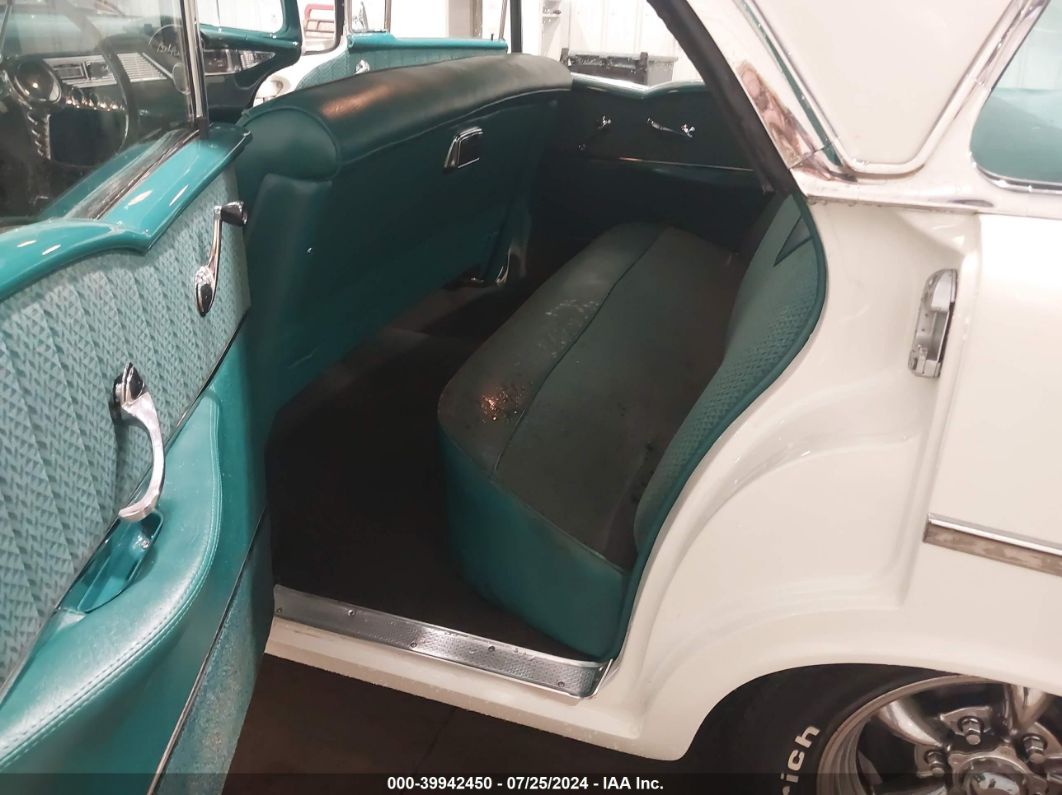 1956 Chevrolet Bel Air   White vin: VC56K013522      