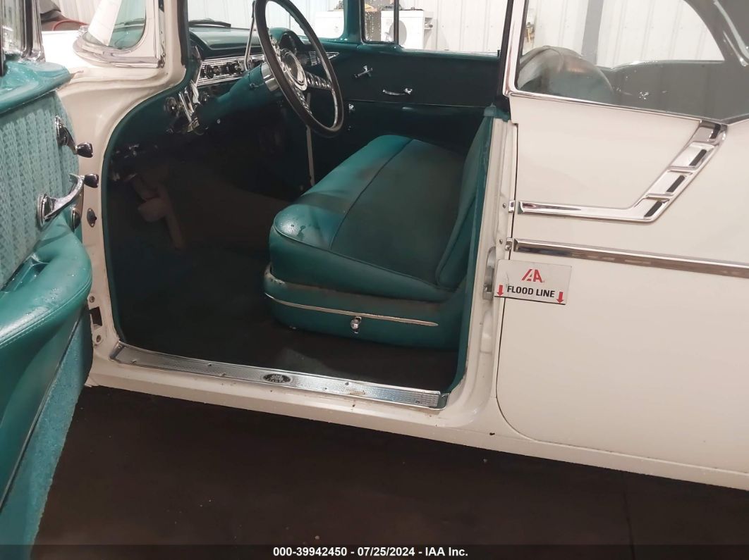 1956 Chevrolet Bel Air   White vin: VC56K013522      