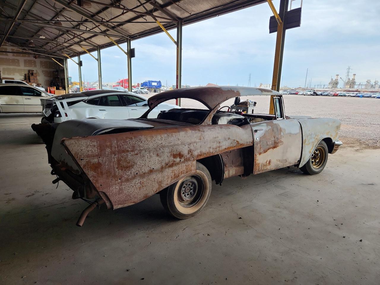 1957 Chevrolet Classic Gray vin: VC578262845