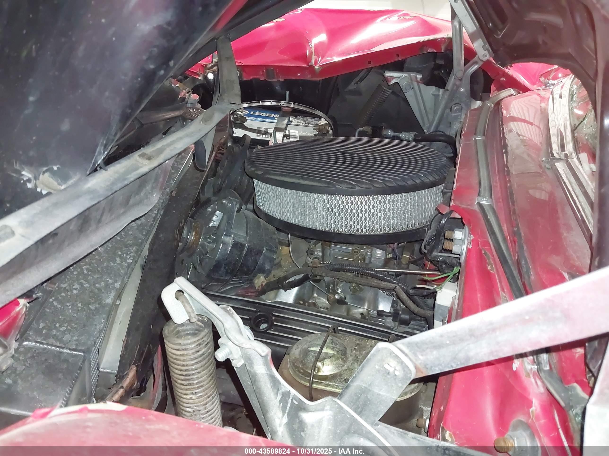 1957 Chevrolet Bel Air   Красный vin: VC57K104203      