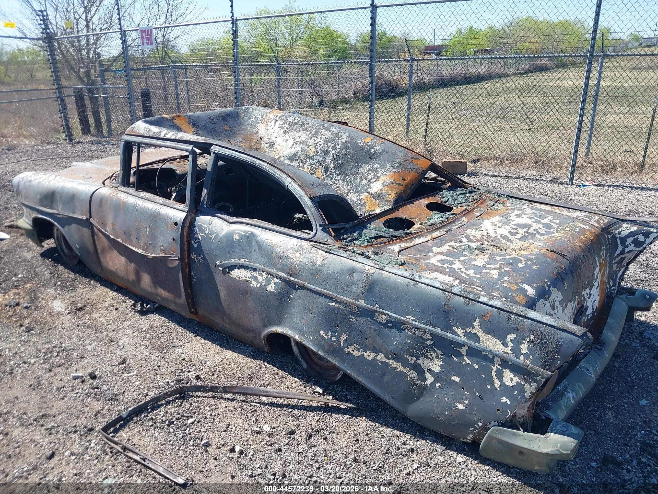 1957 Chevrolet Bel Air   Синий vin: VC57K118346      
