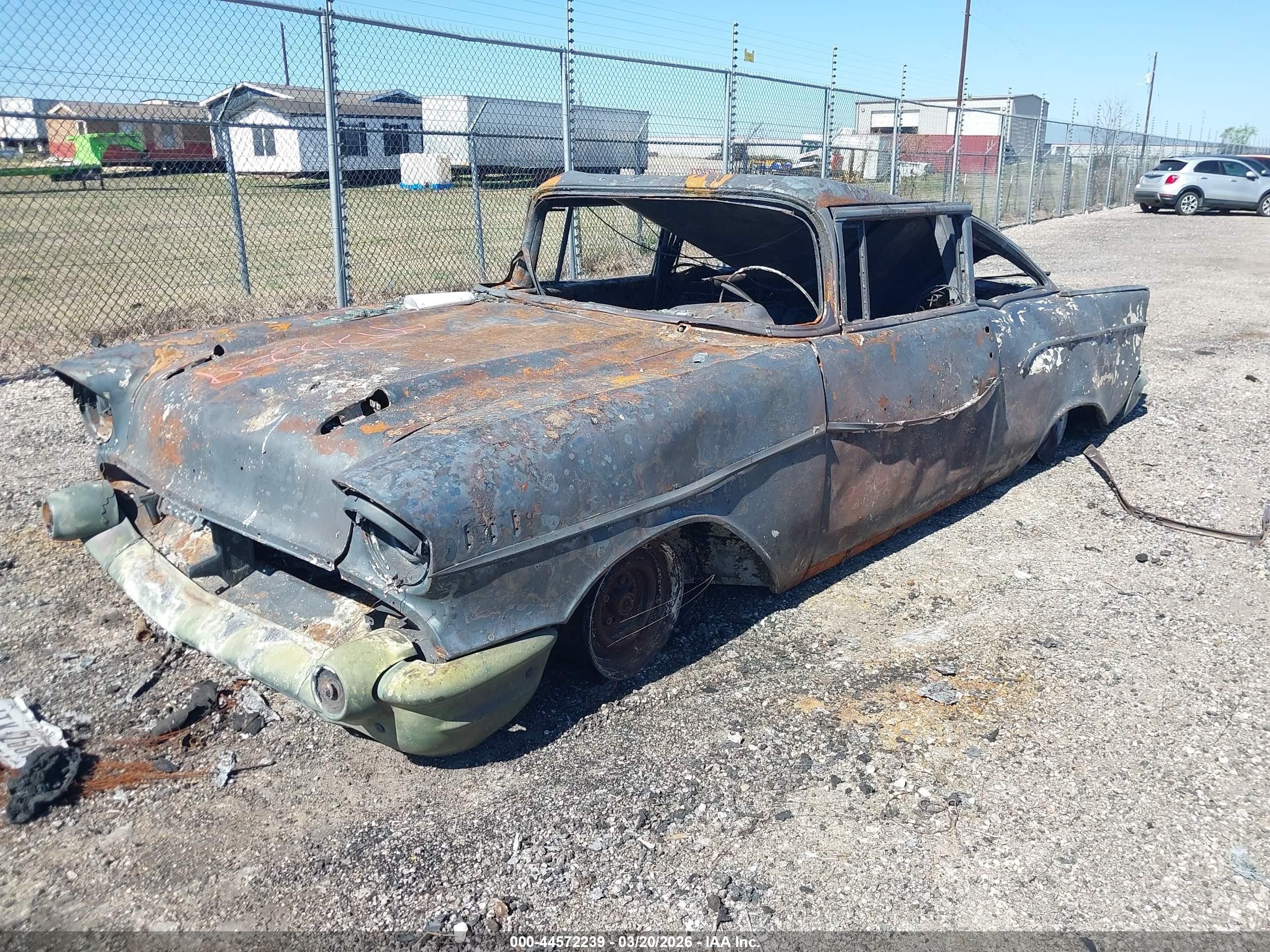 1957 Chevrolet Bel Air   Синий vin: VC57K118346      