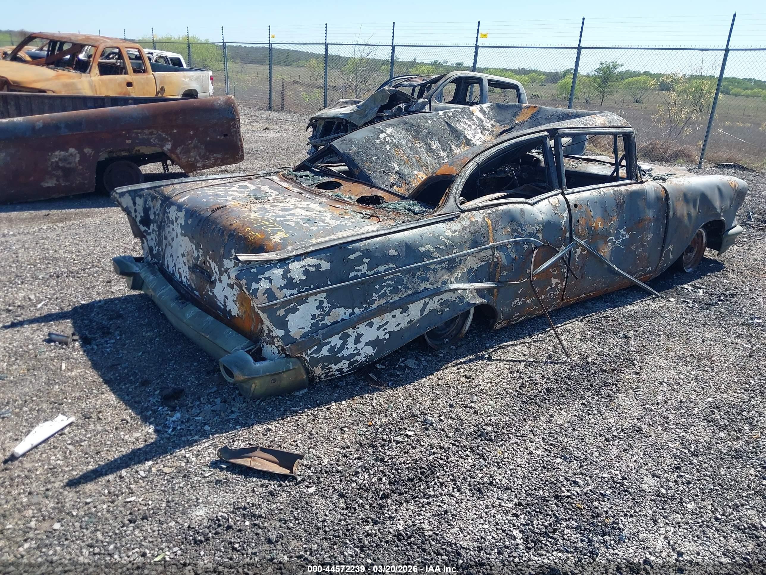 1957 Chevrolet Bel Air   Синий vin: VC57K118346      