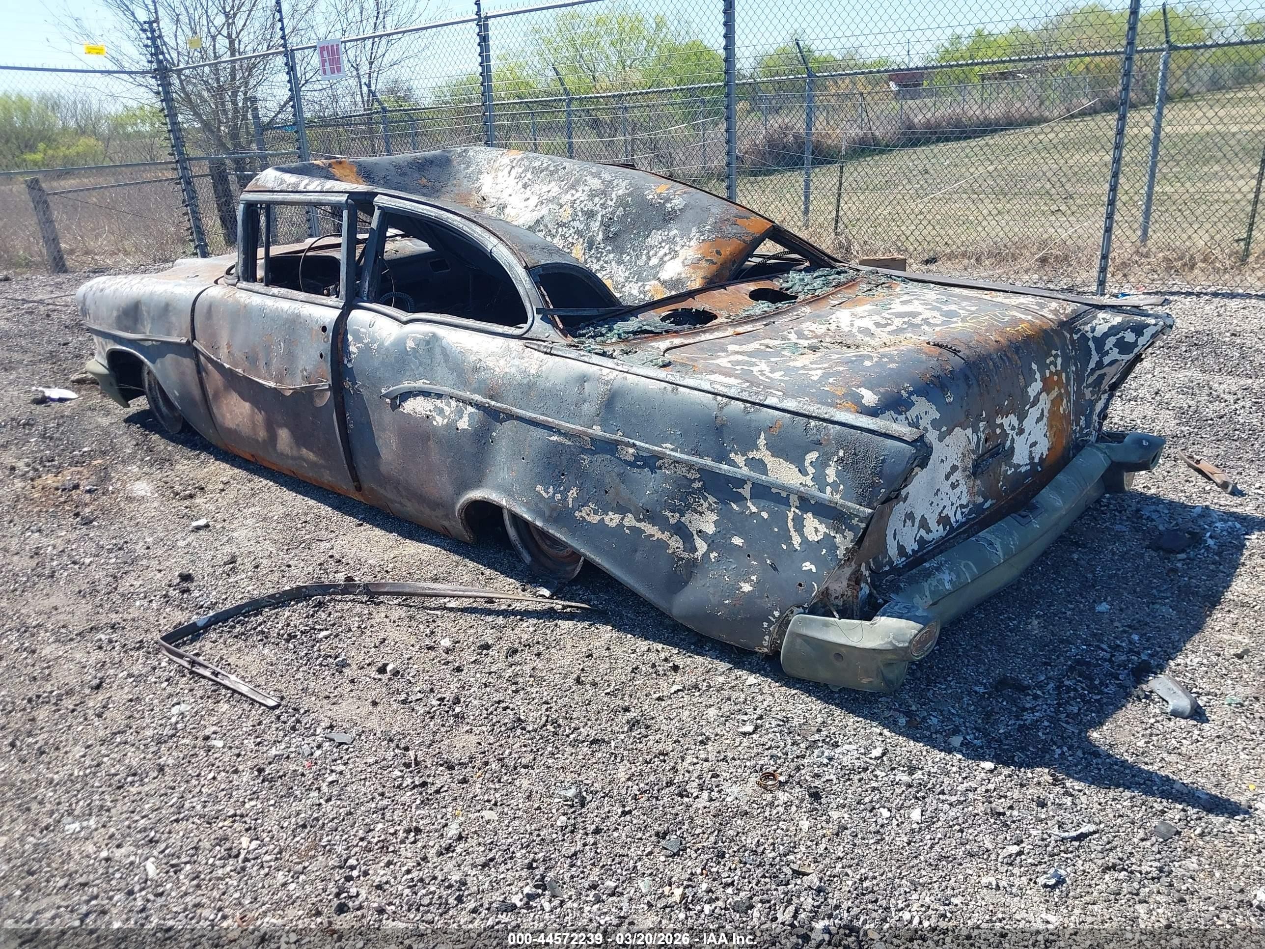 1957 Chevrolet Bel Air   Синий vin: VC57K118346      