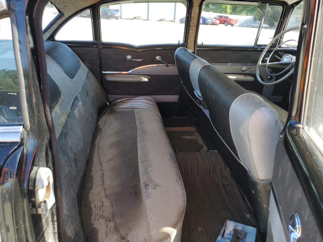 1957 Chevrolet Belair   Black vin: VC57N178816