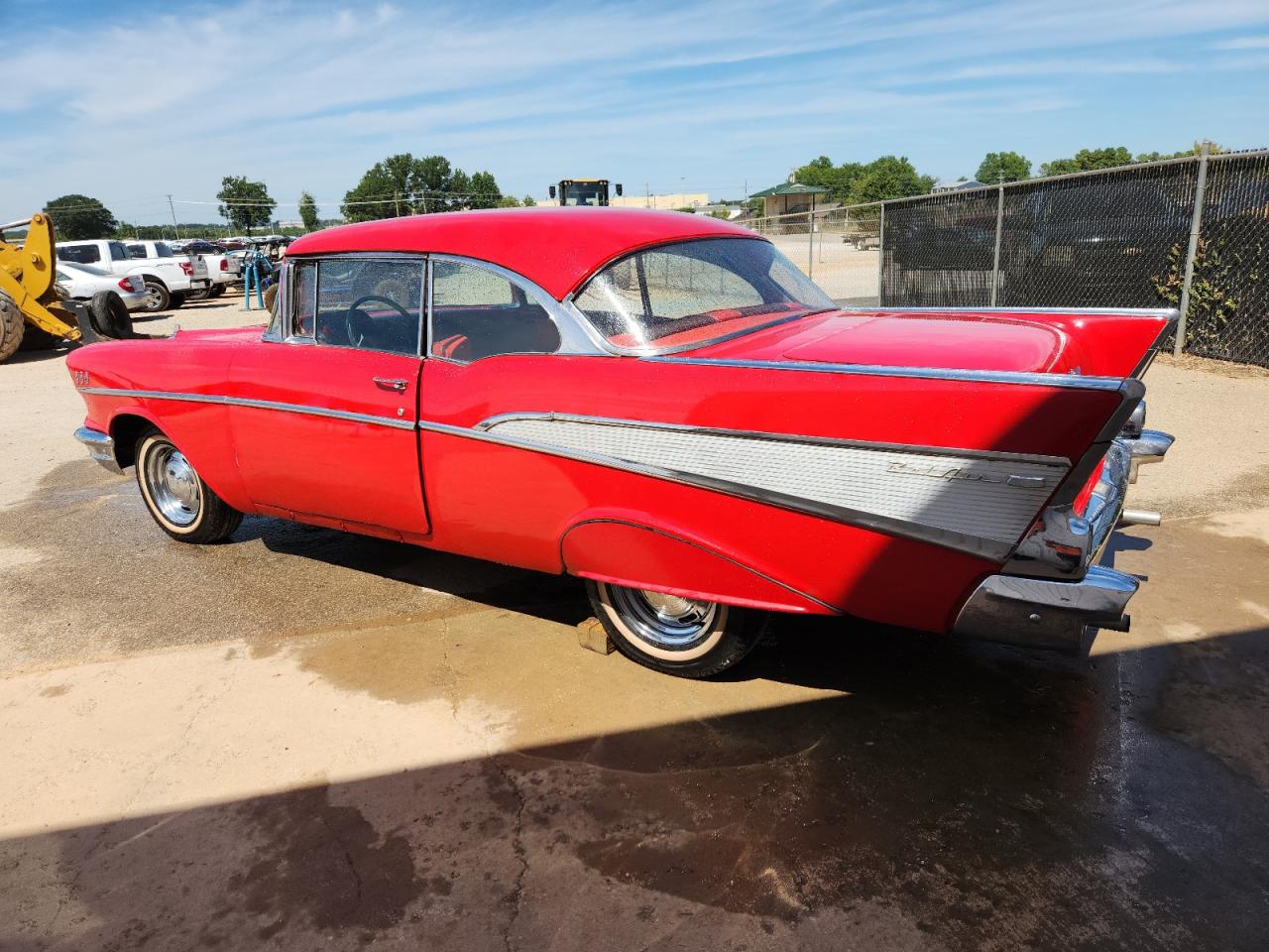 1957 Chevrolet Belair Красный vin: VC5TT186508