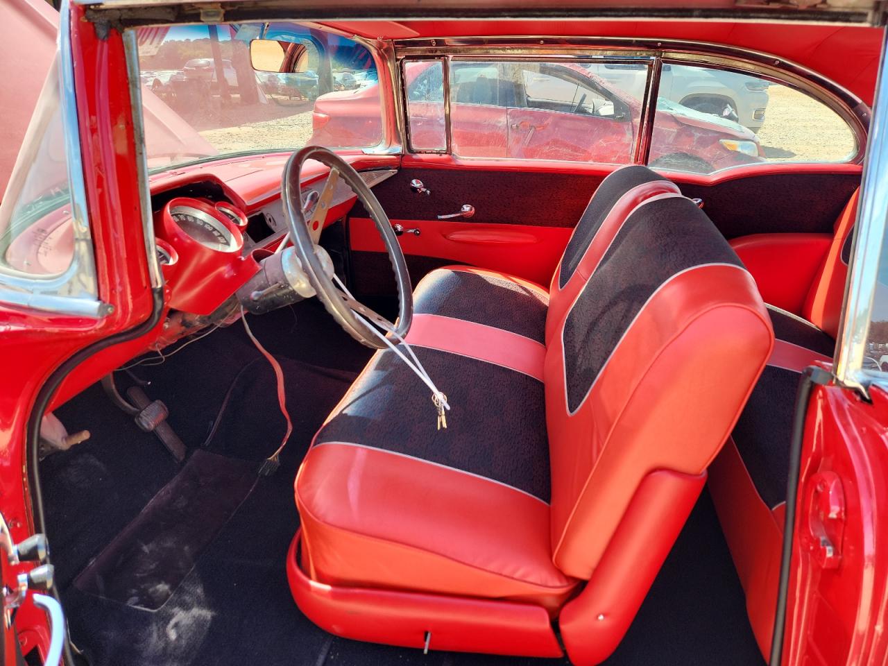 1957 Chevrolet Belair Красный vin: VC5TT186508