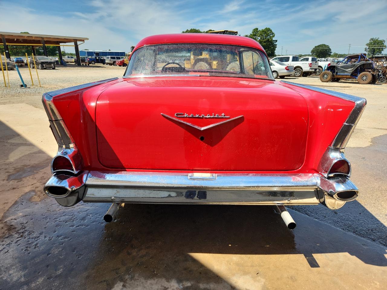 1957 Chevrolet Belair Красный vin: VC5TT186508