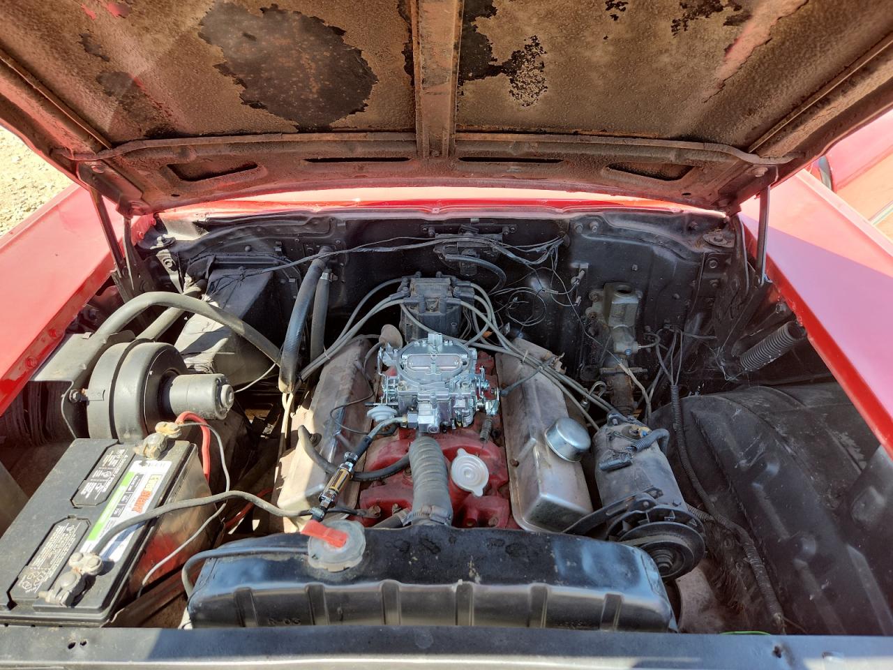 1957 Chevrolet Belair Красный vin: VC5TT186508