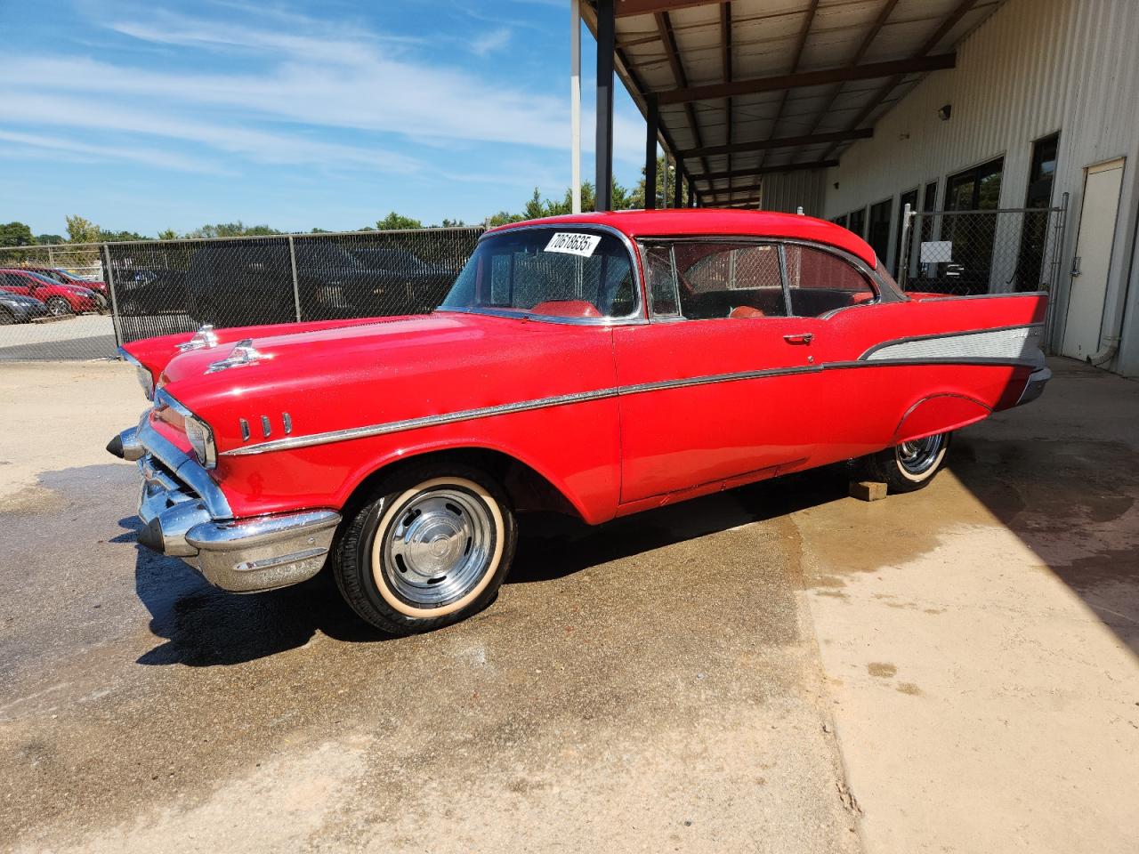 1957 Chevrolet Belair Красный vin: VC5TT186508
