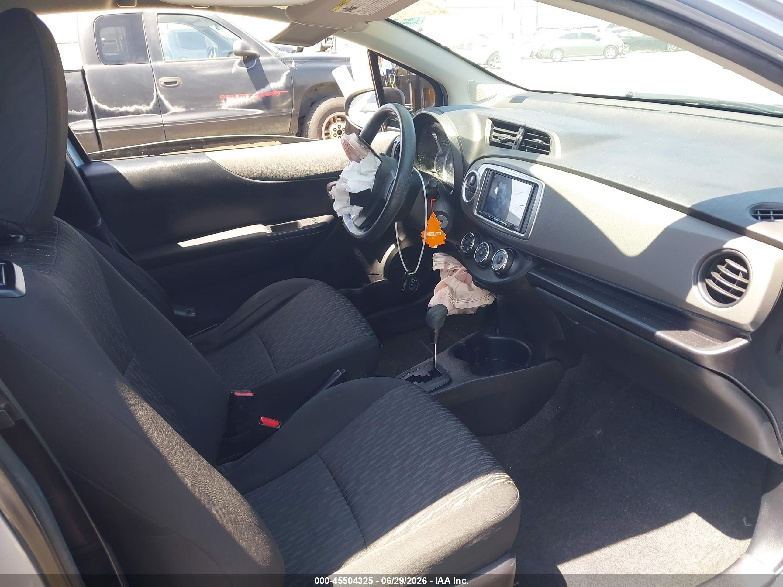 2014 Toyota Yaris L (tmmf Plant) Blue vin: VNKJTUD32EA007340