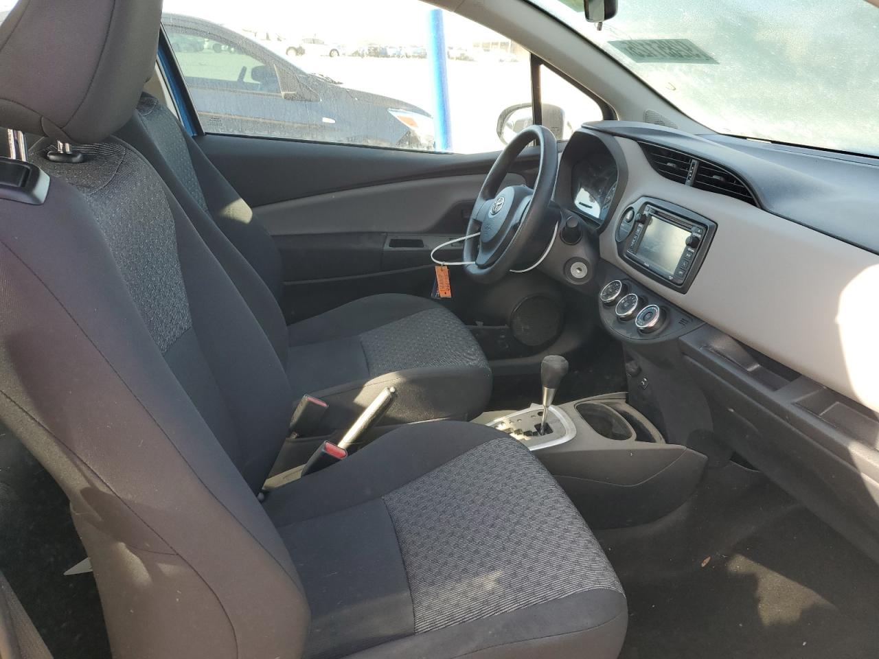 2015 Toyota Yaris Blue vin: VNKJTUD34FA042687